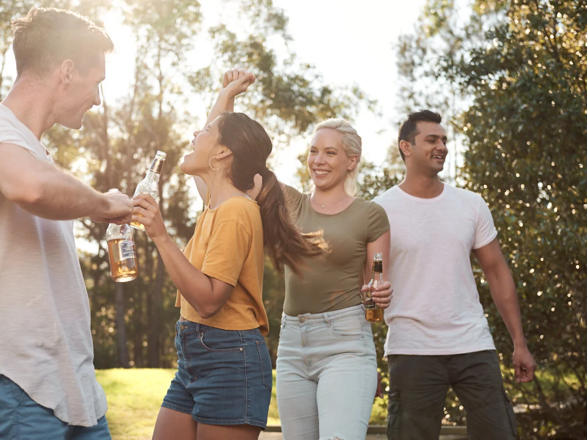 Friends Fun Outdoor Party Commercial Lifestyle Photography