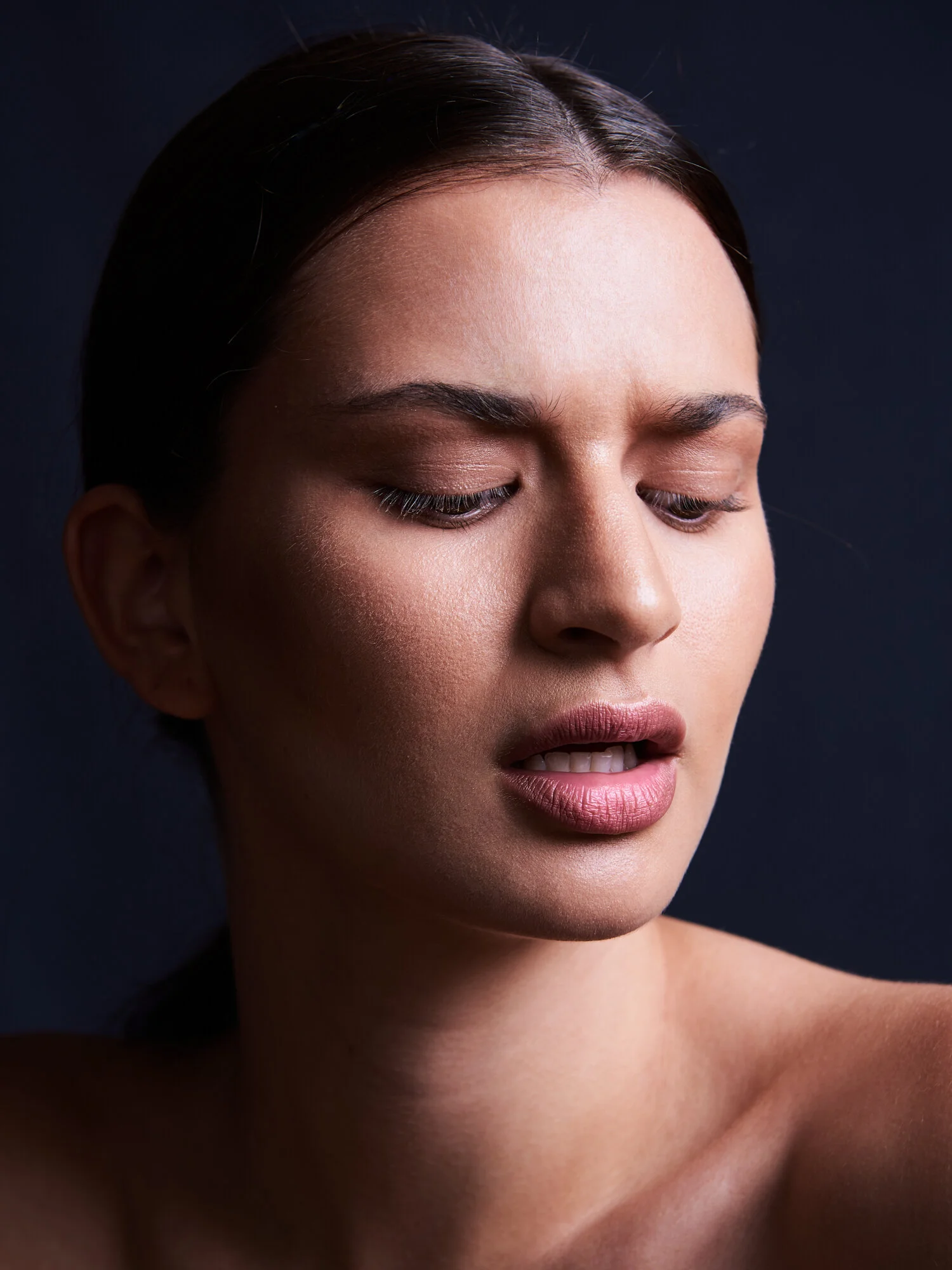 Dramatic Natural Skincare Face Makeup Beauty-Photography