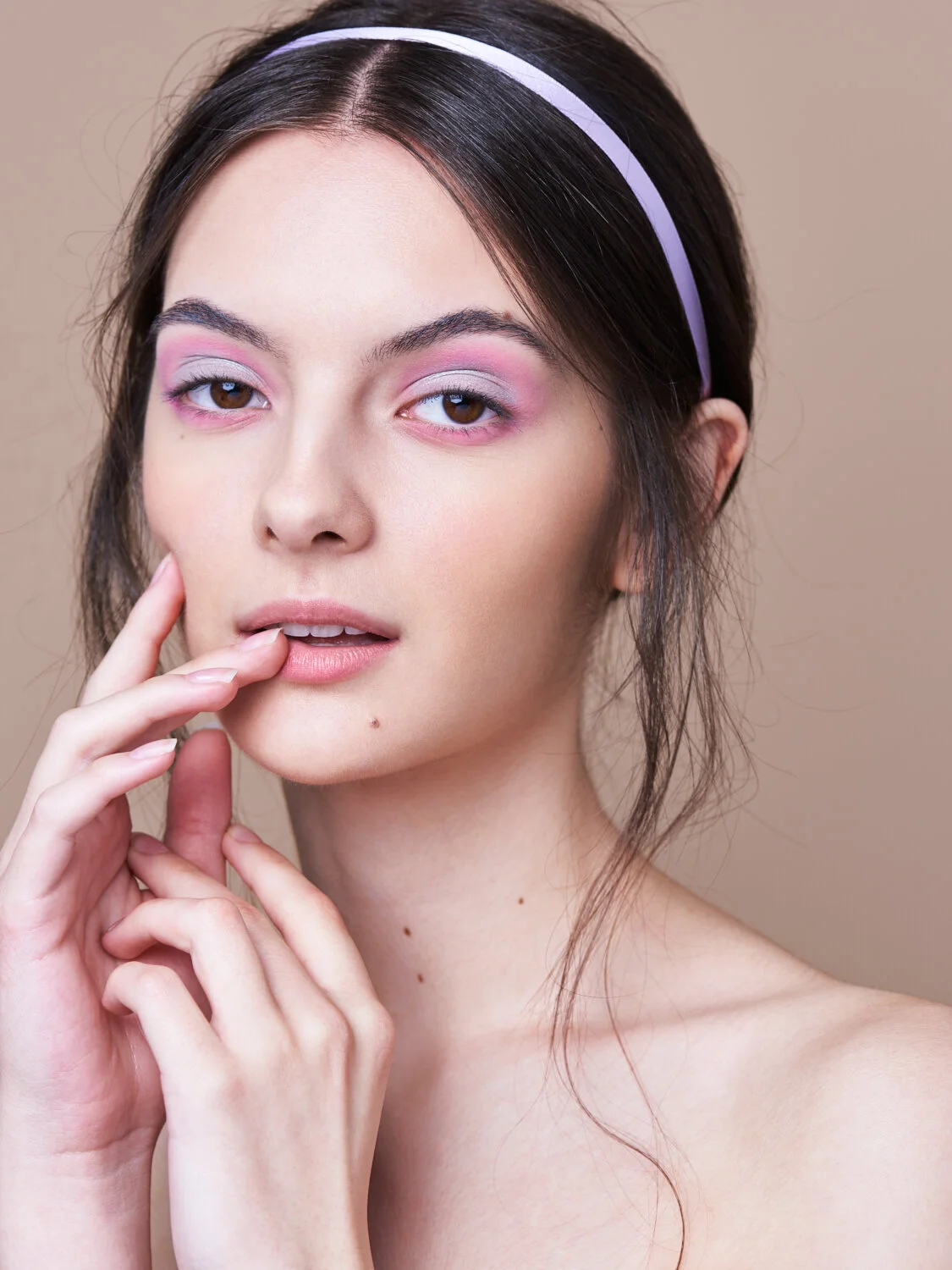 Pastel Porcelain Beauty Portrait Photography