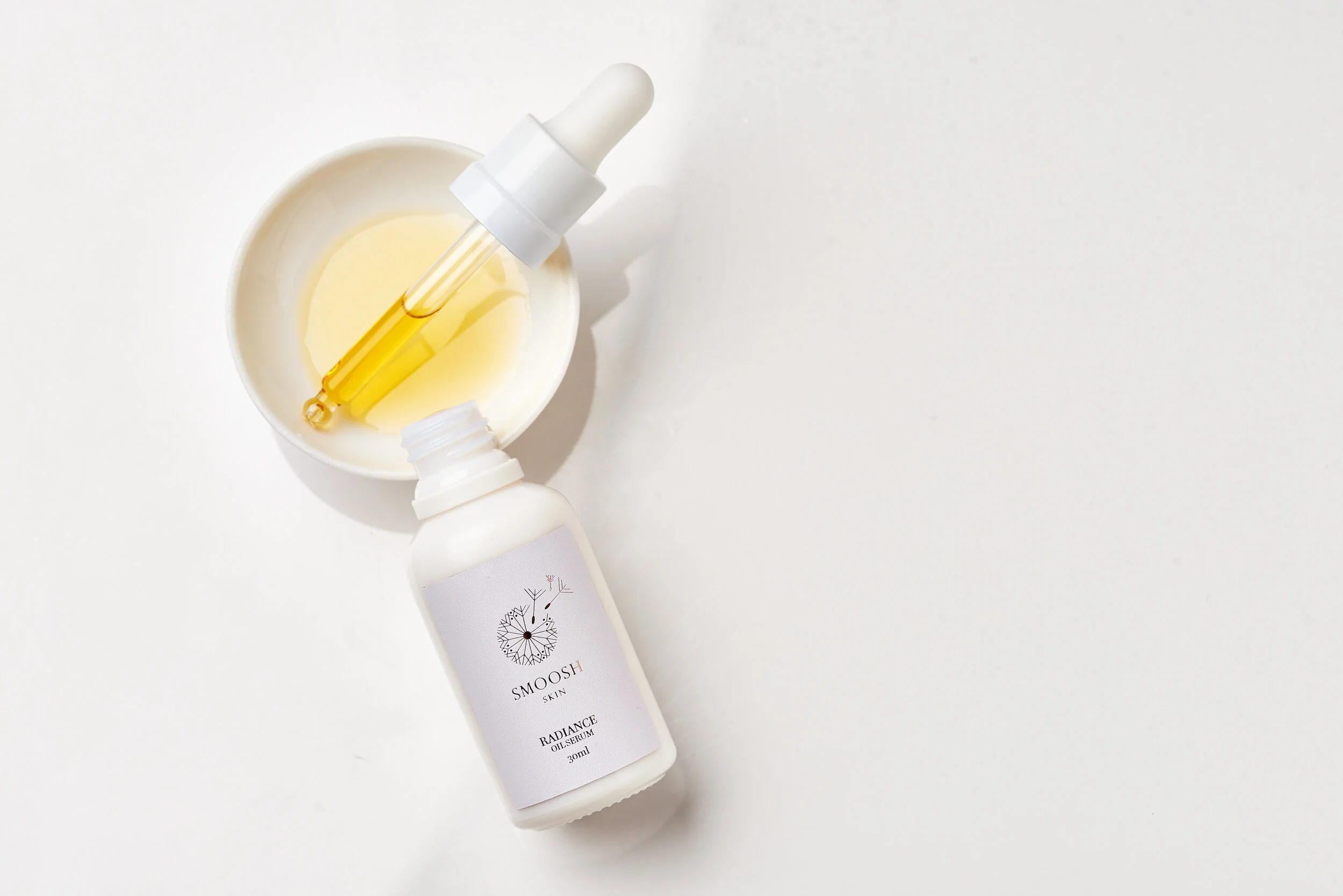 Skincare Oil Serum Dropper Product Photography
