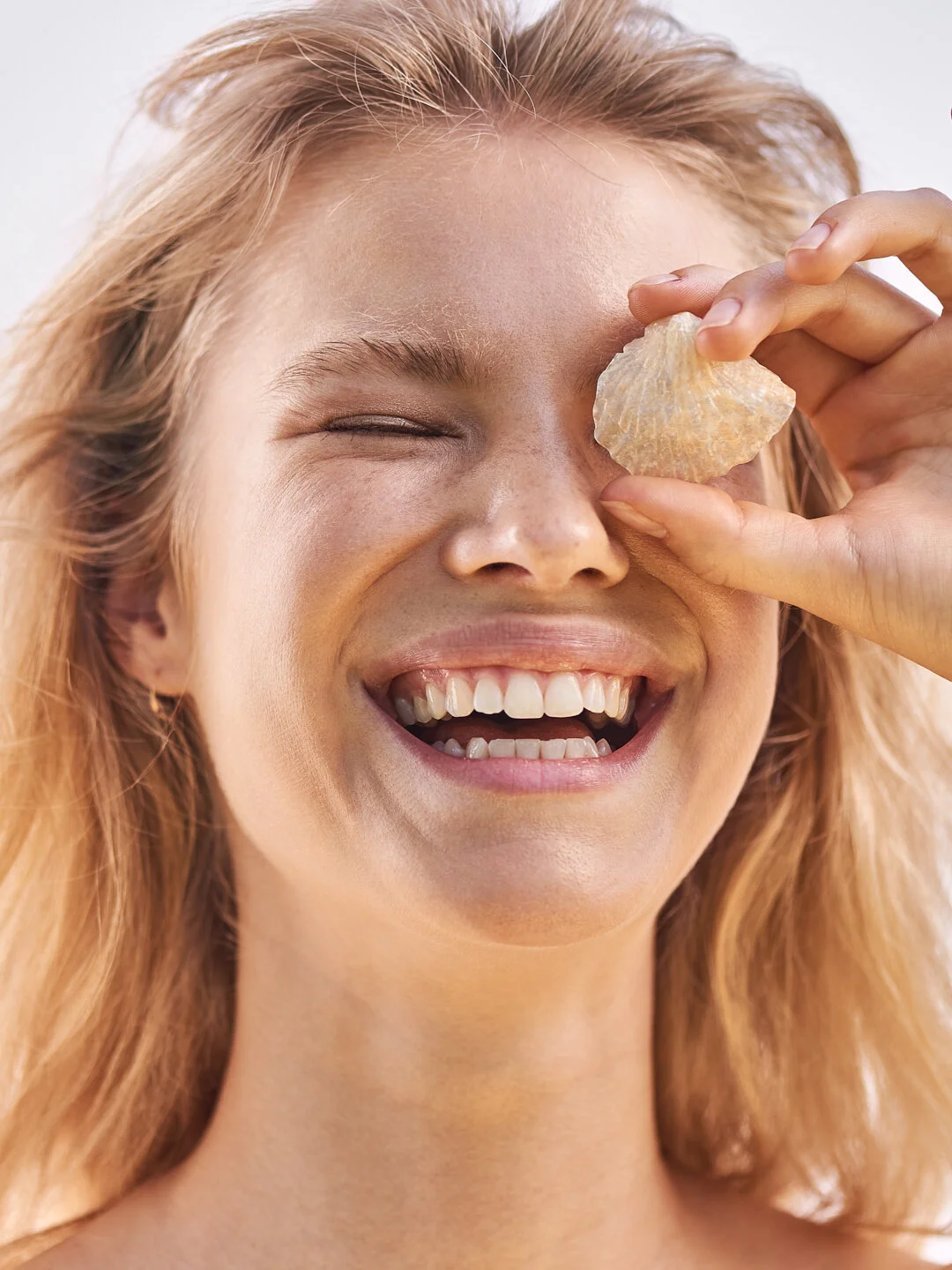 Summer Natural Skincare Beauty Portrait Photography