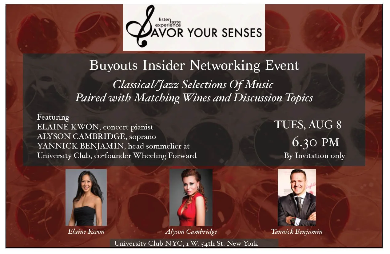 Savor Your Senses Buyouts Insider