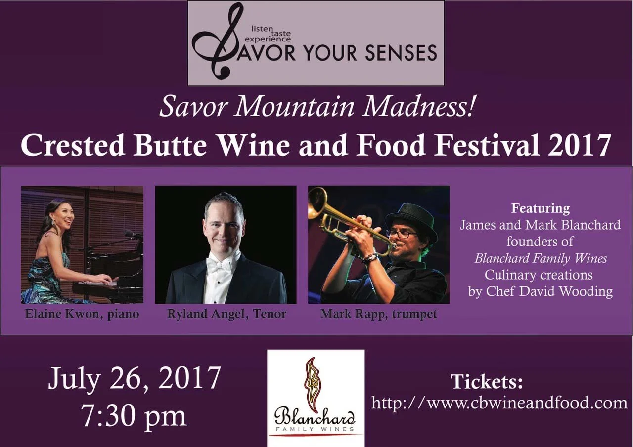 Savor Your Senses Performance: Crested Butte Wine and Food Festival
