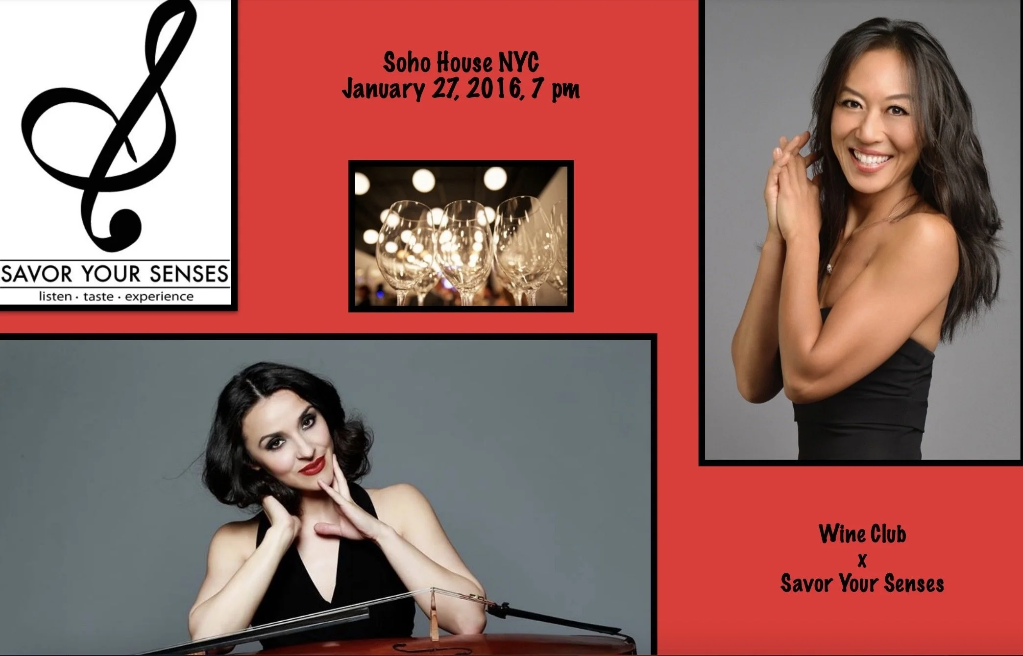 Soho House NYC Wine Club X Savor Your Senses