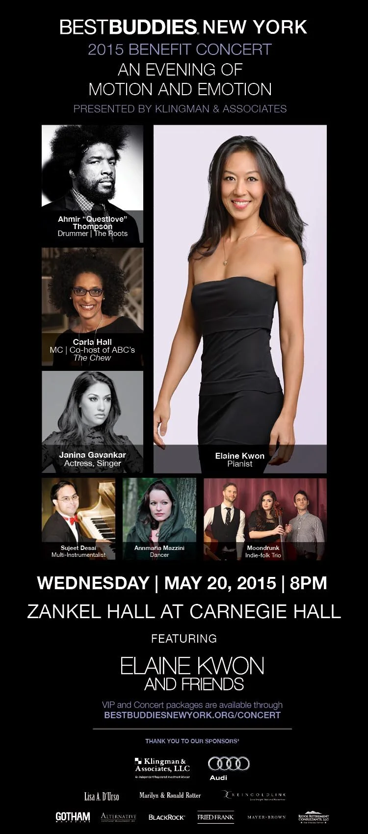 Carnegie Hall Best Buddies NY Benefit Concert