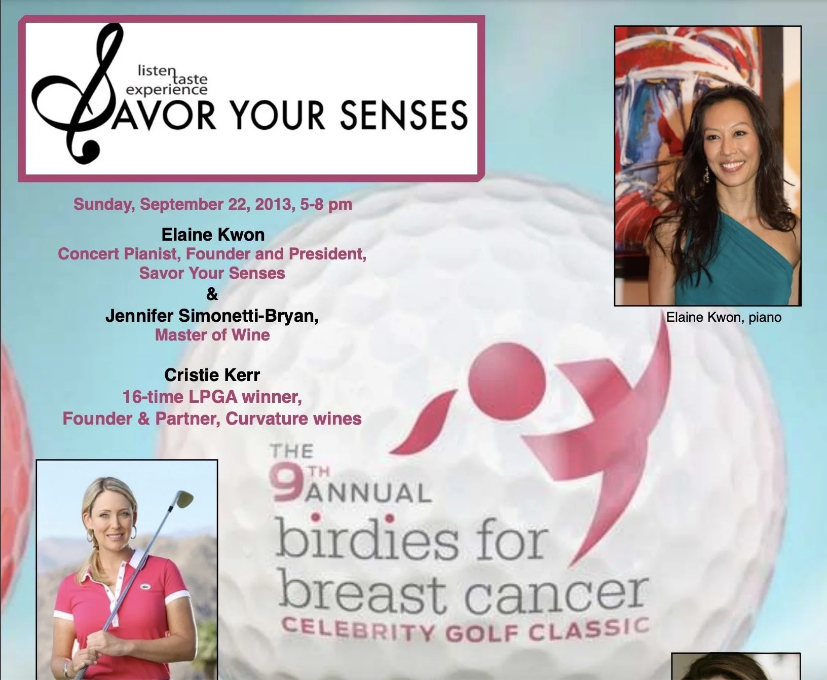 Birdies for Breast Cancer Celebrity Golf Classic VIP reception