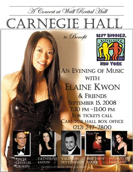 Carnegie Hall concert, An evening of music at Carnegie