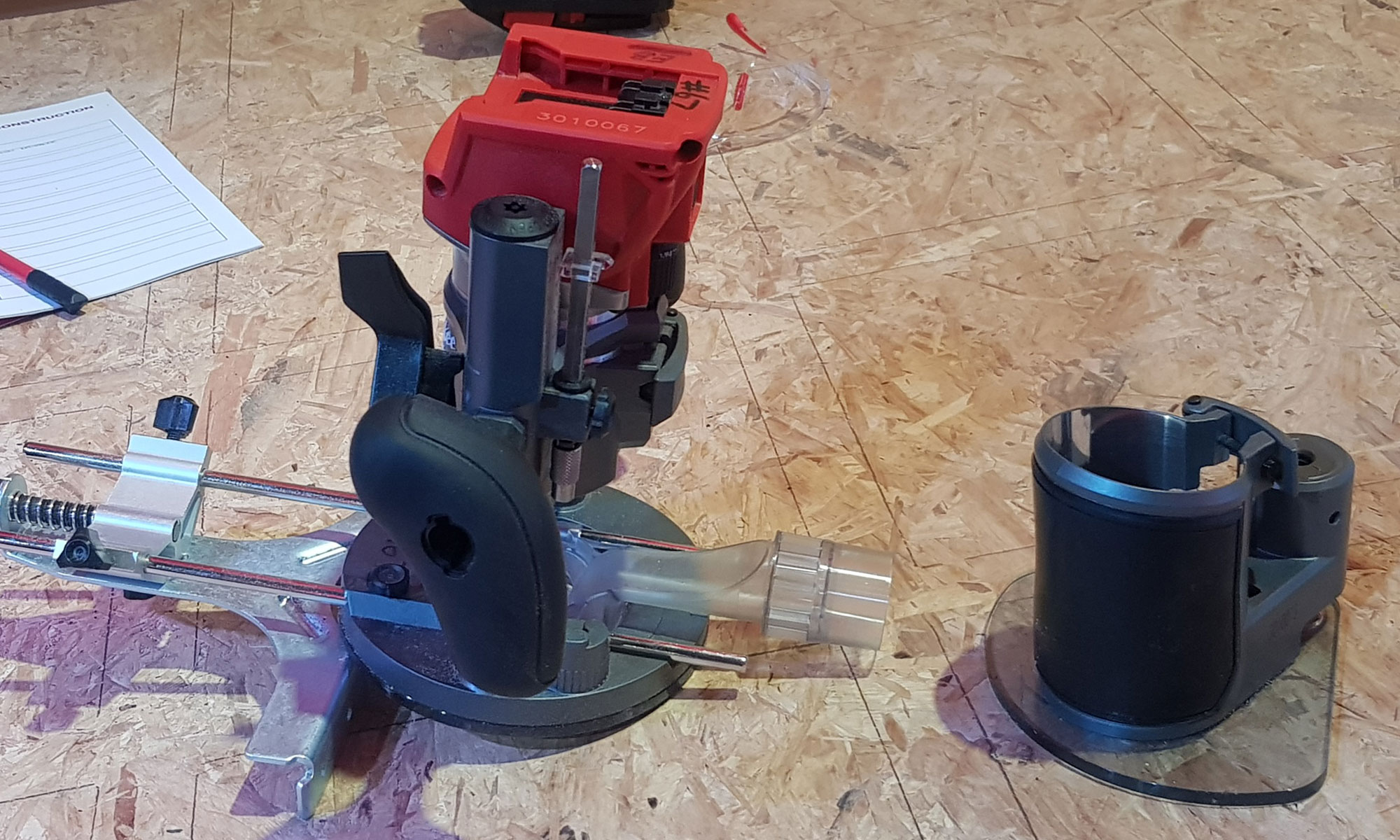 Milwaukee Tools M18 Fuel Laminate Trimmer Compact Router Accessories