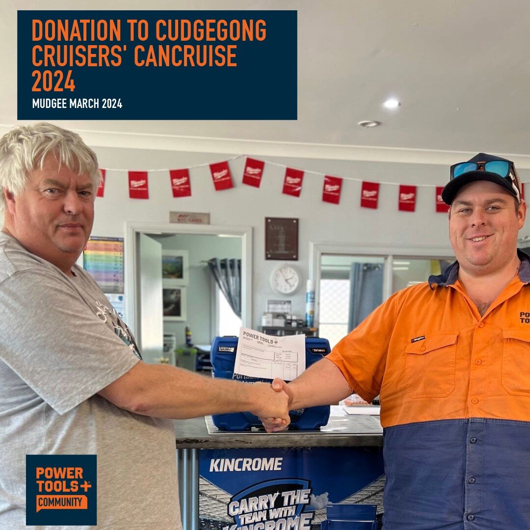 Yes, we can assist your Can Assist fundraising. 

We're right behind the Cudgegong Cruisers Inc. &quot;Cancruise&quot; event this weekend, which raises money for the Mudgee branch of Can Assist and sees a range of unique and classic cars and motorbik