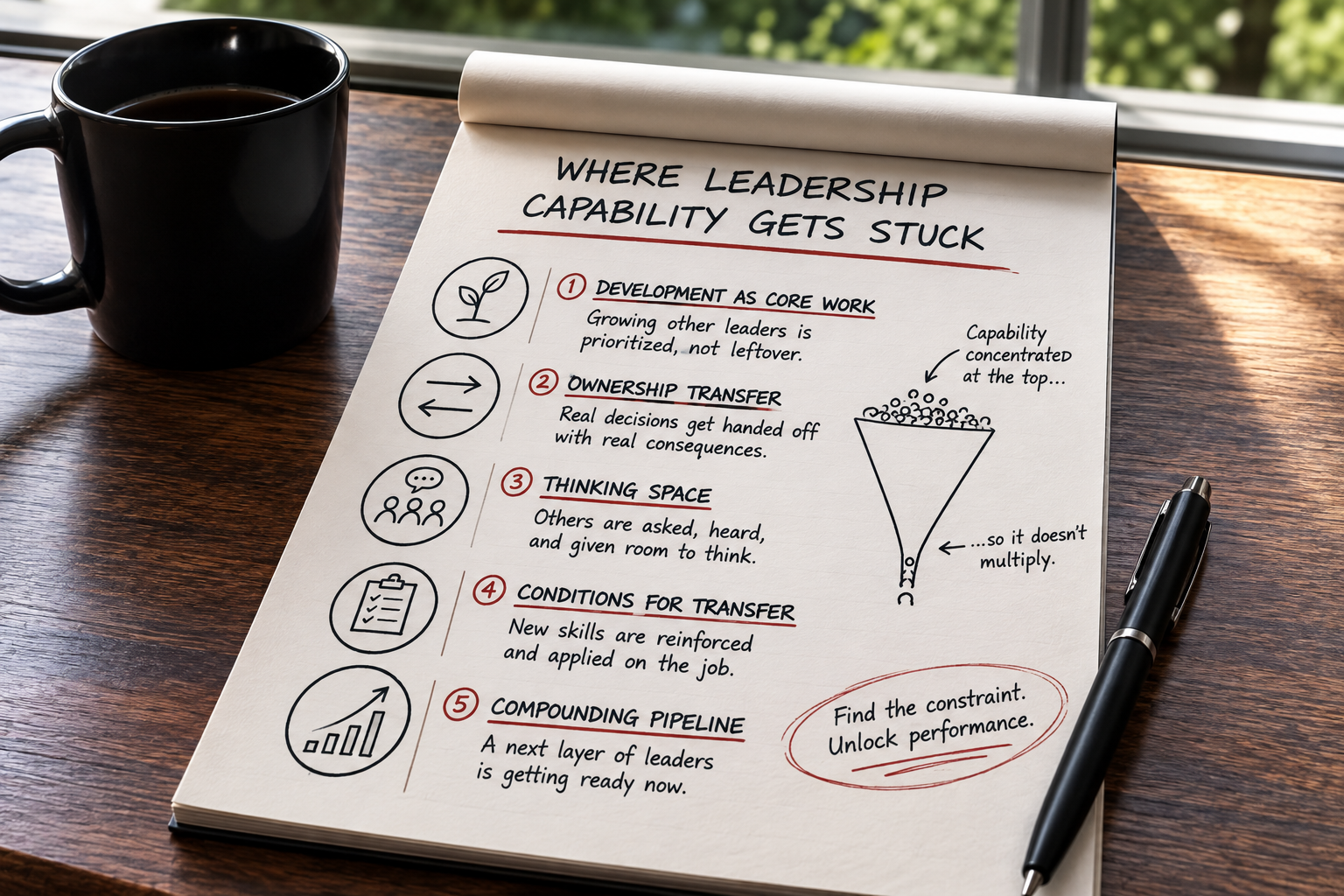 The Leadership Bottleneck Most Leaders Never See