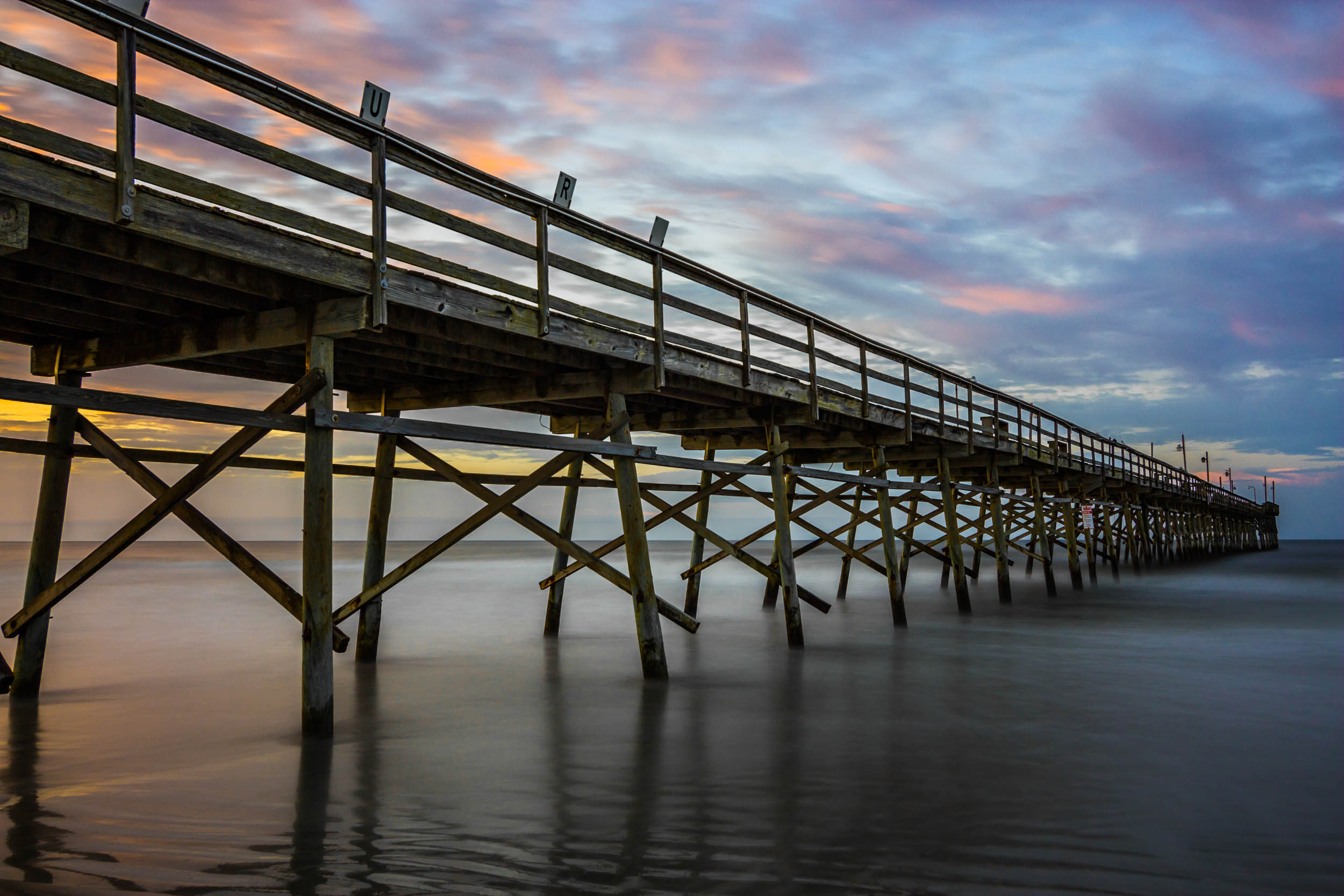 Sunset Beach North Carolina Pier - photo by Ron Hautau.jpg