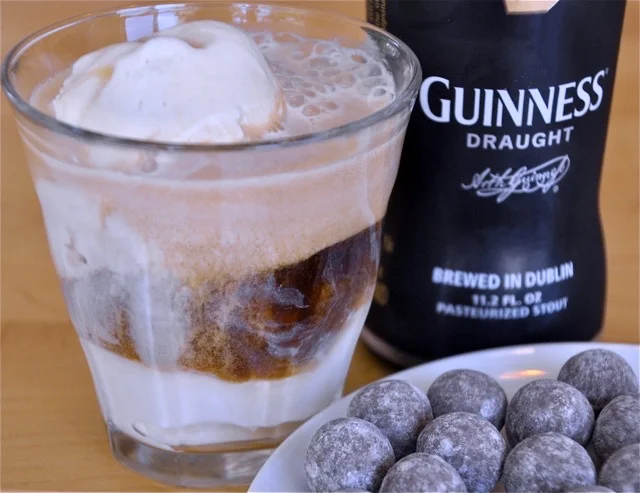 GUINNESS ICE CREAM FLOAT 