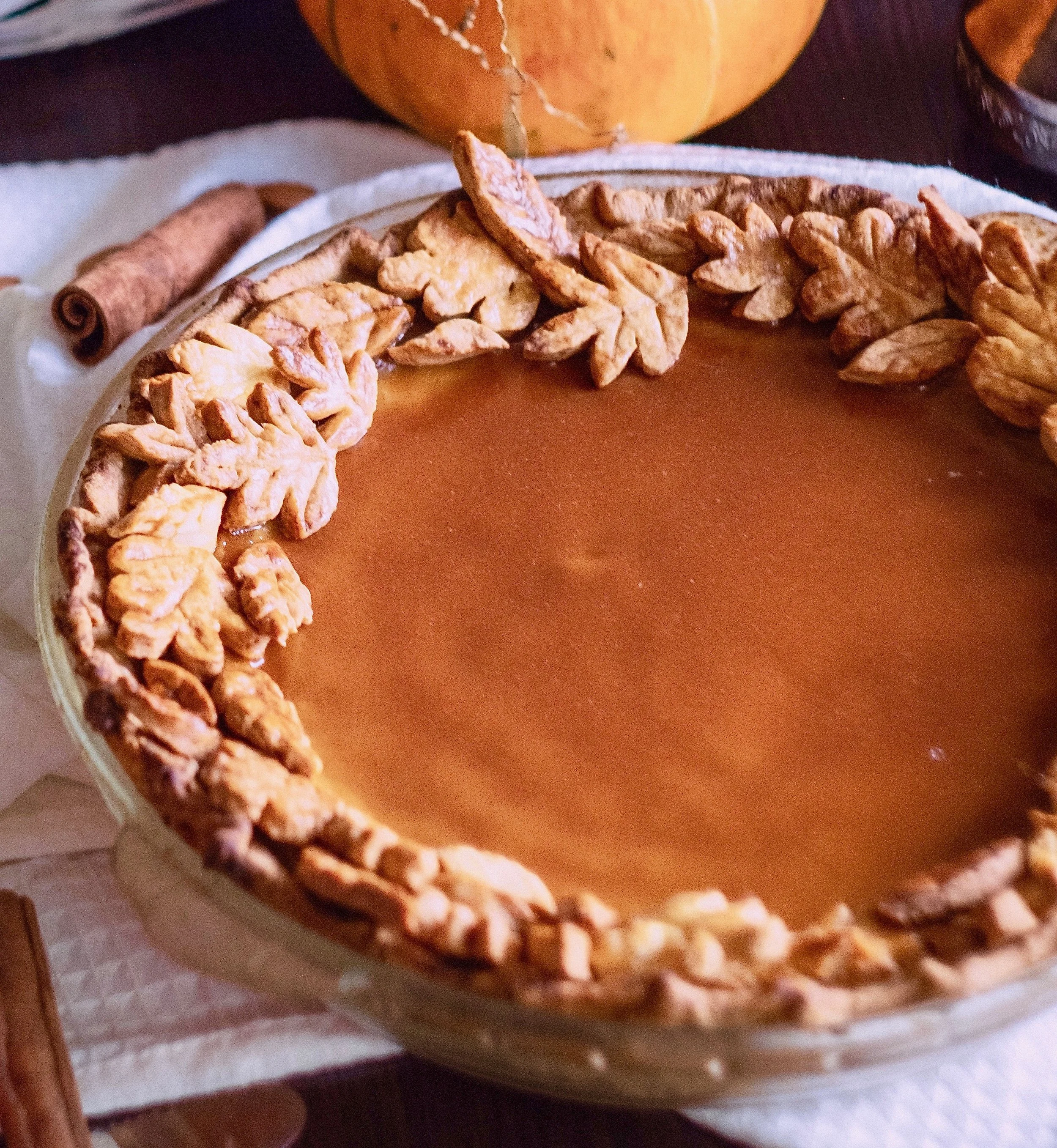 THE BEST PUMPKIN PIE