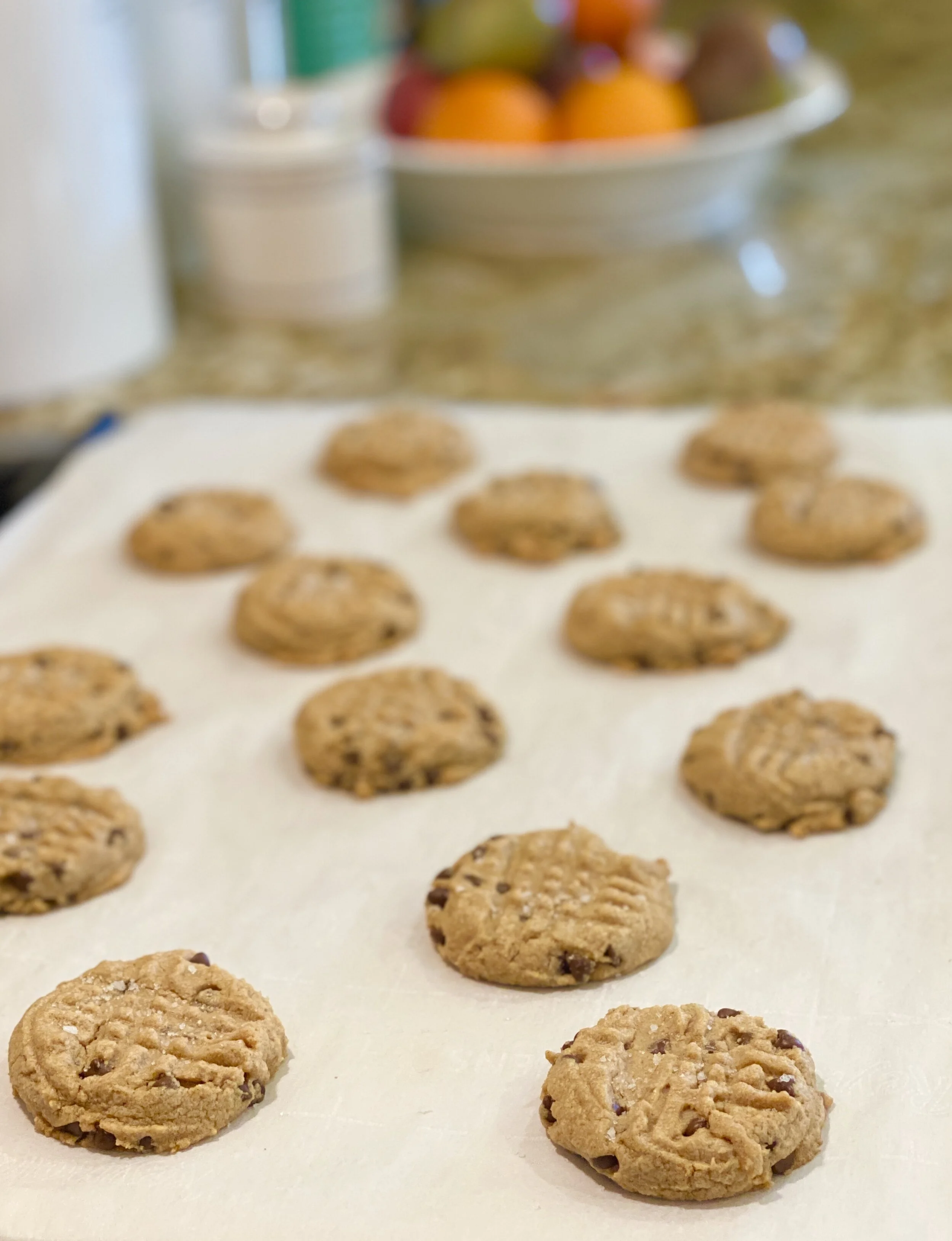 Pantry Challenged: 3-INGREDIENT PEANUT  BUTTER COOKIES 