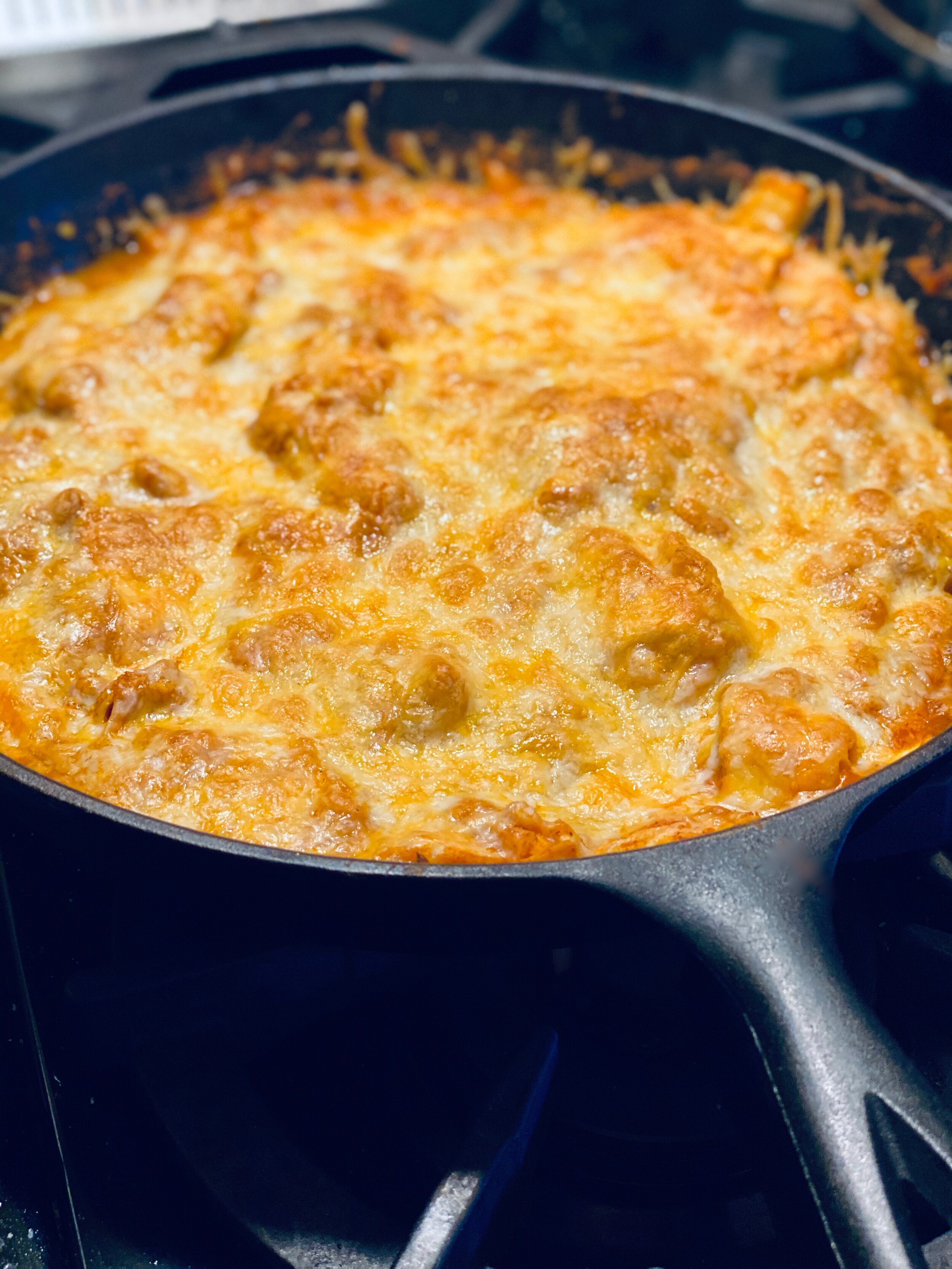 Pantry Challenged: 4-INGREDIENT SKILLET ENCHILADAS