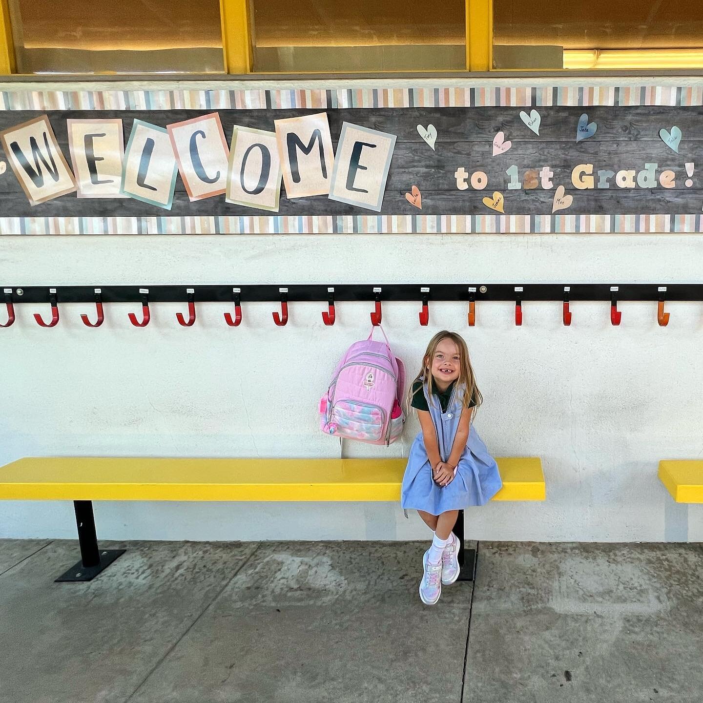 And just like that, we have a 1st grader&hellip; 💖🥲