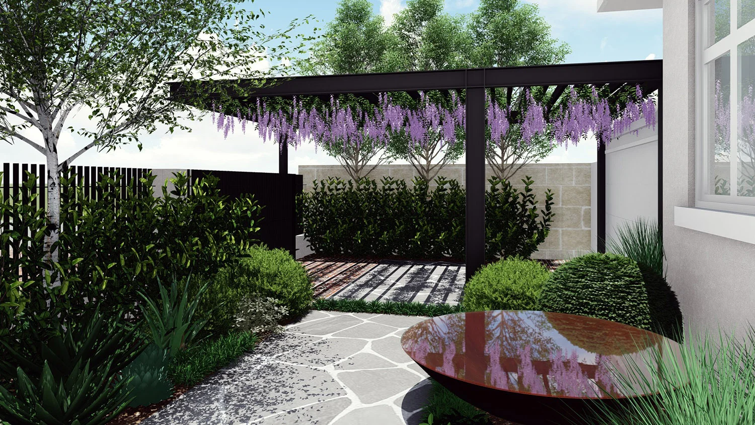 Subiaco Landscape Design, Perth