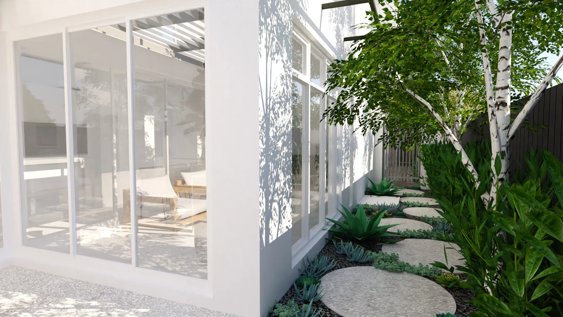 Jolimont Display Home Landscape Design, Perth
