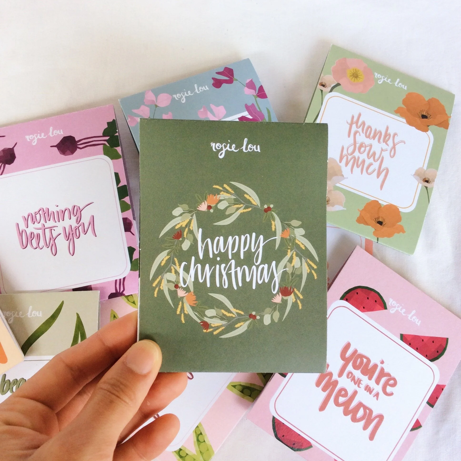 Happy Christmas - Gift Pack of Seeds - Elle's Balcony Garden x Rosie Lou (Copy)