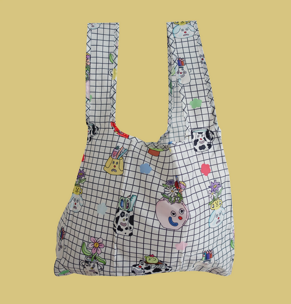 Yes Buddy. Reusable Shopping Bag - Mini Minis - Large Size
