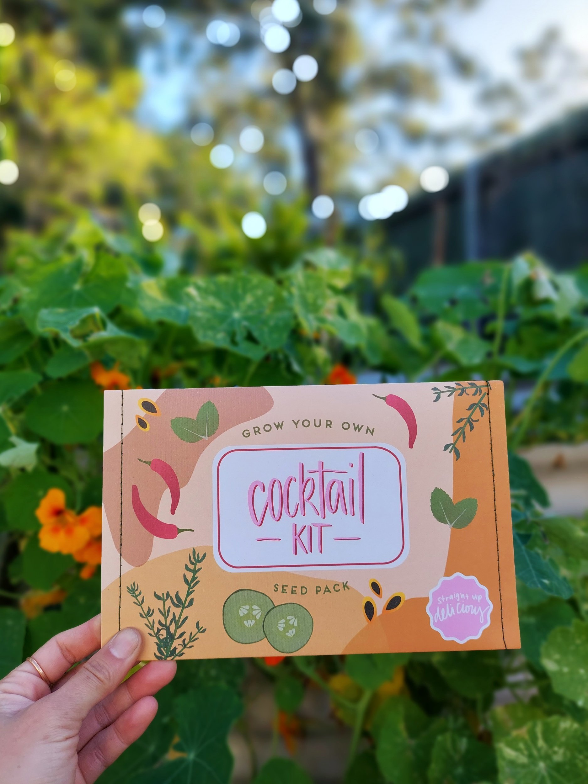 Cocktail Garnishes Multi Seed Pack - Rosie Lou x Elle's Balcony Garden - Brisbane Australia