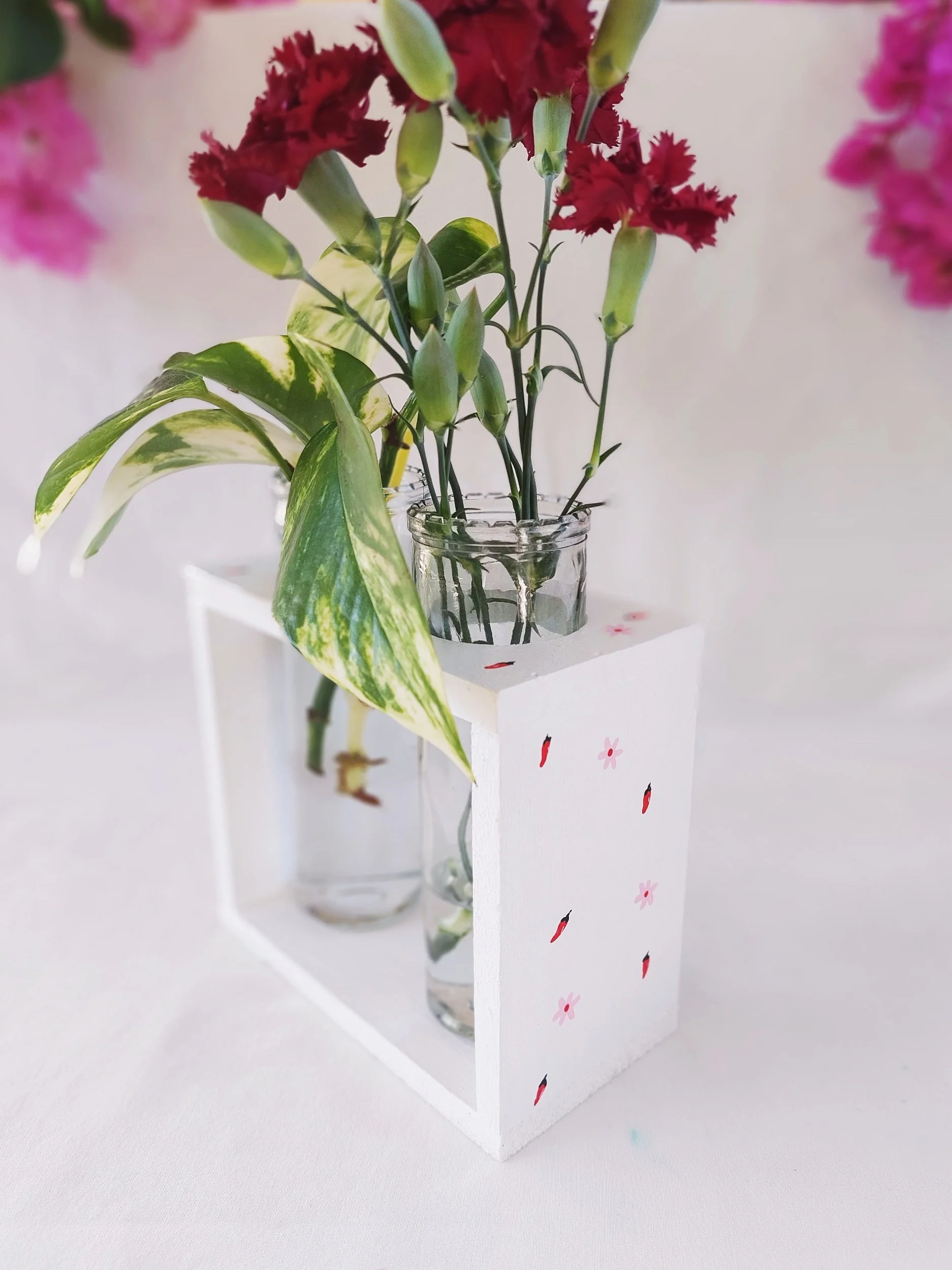 Sweet Chilli Propagation Station - Hand-painted in Brisbane by Elle's Balcony Garden