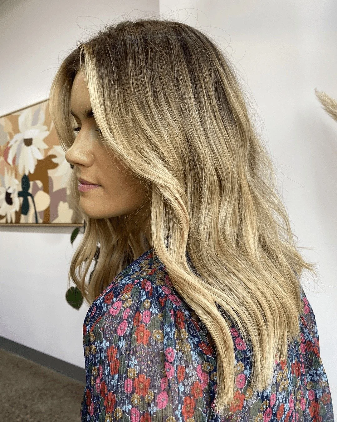 Soft balayage means effortless, sun-kissed locks that grow out beautifully. Low fuss and super natural.
High-maintenance blonde? Think bright, uniform colour that needs frequent touch-ups and extra care to keep it glowing.
Which vibe suits you better