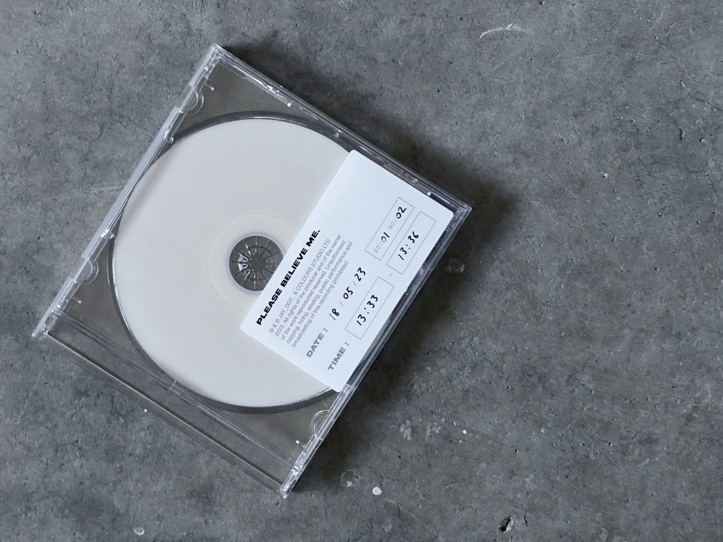 Please Believe Me EP (CD)