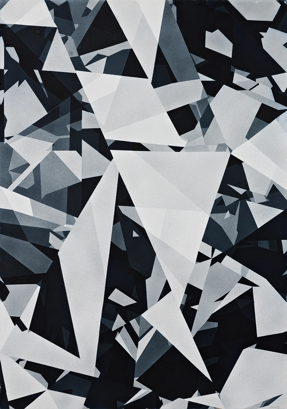 Indigo Variations #3 (2014)