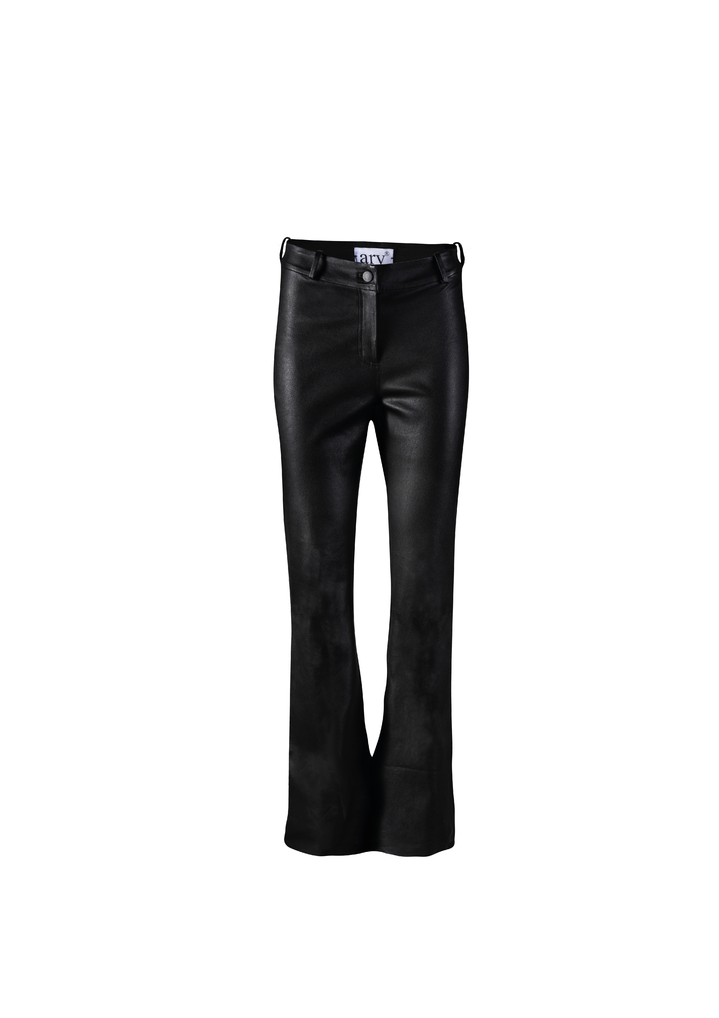 AW26 FLARED LEATHER PANTS FRONT.png