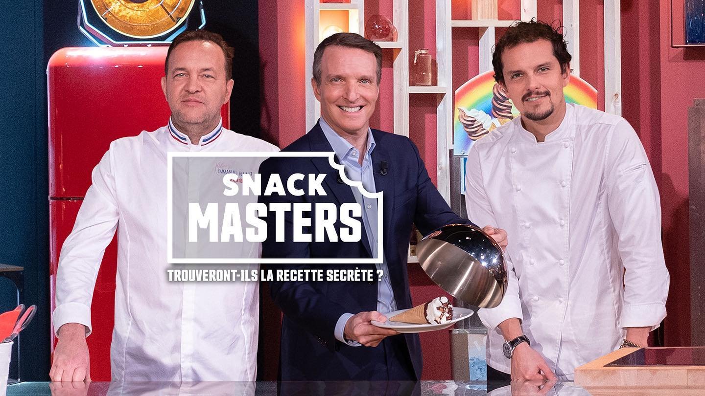 A vos glaces, pr&ecirc;ts, partez ! 
Les chefs @juanarbelaezchef et @emmanuel.renaut se lancent dans un d&eacute;fi extraordinaire : trouver la recette d'un c&eacute;l&egrave;bre c&ocirc;ne glac&eacute; 🍦

📺 #SnackMasters : trouveront-ils la recett