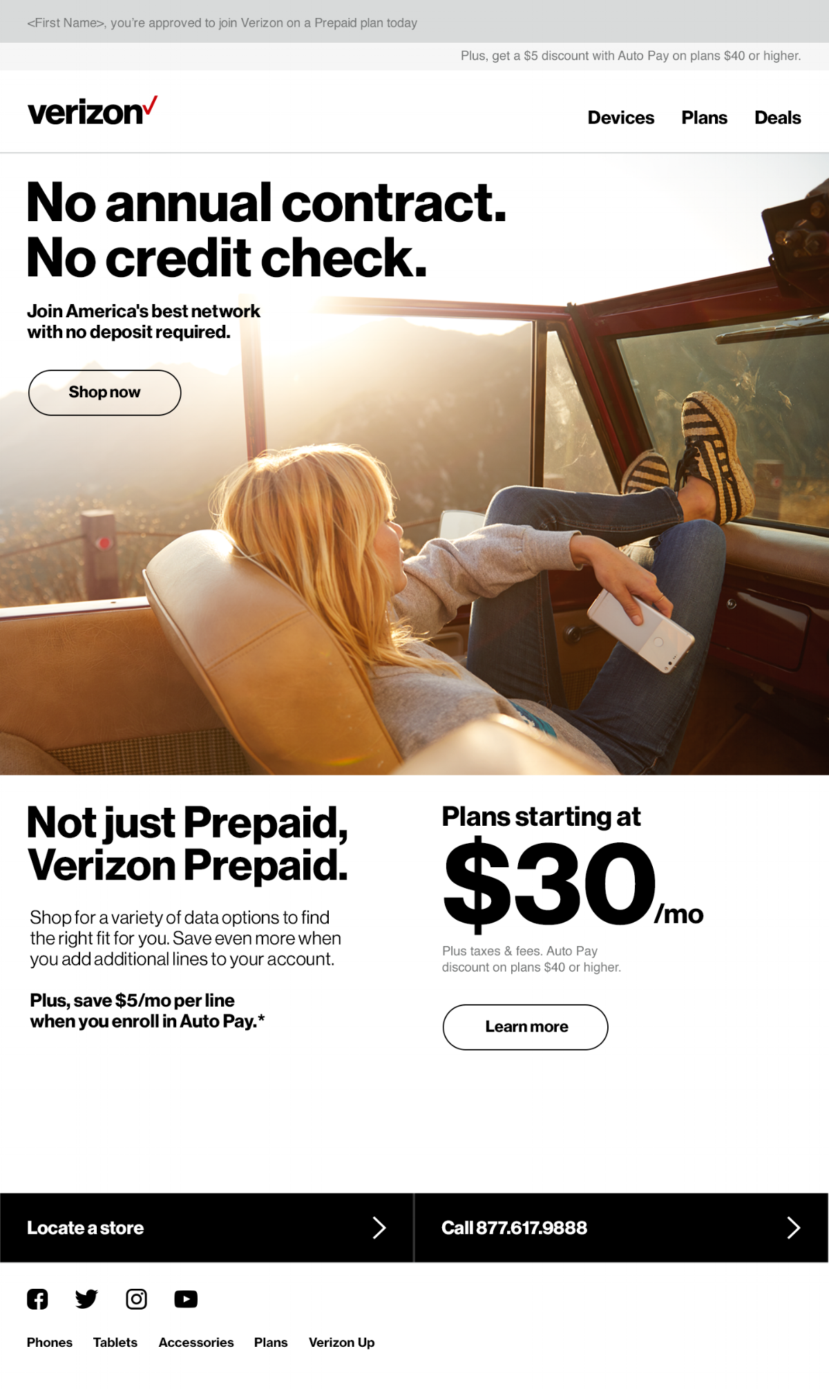 Verizon Prepaid Desktop