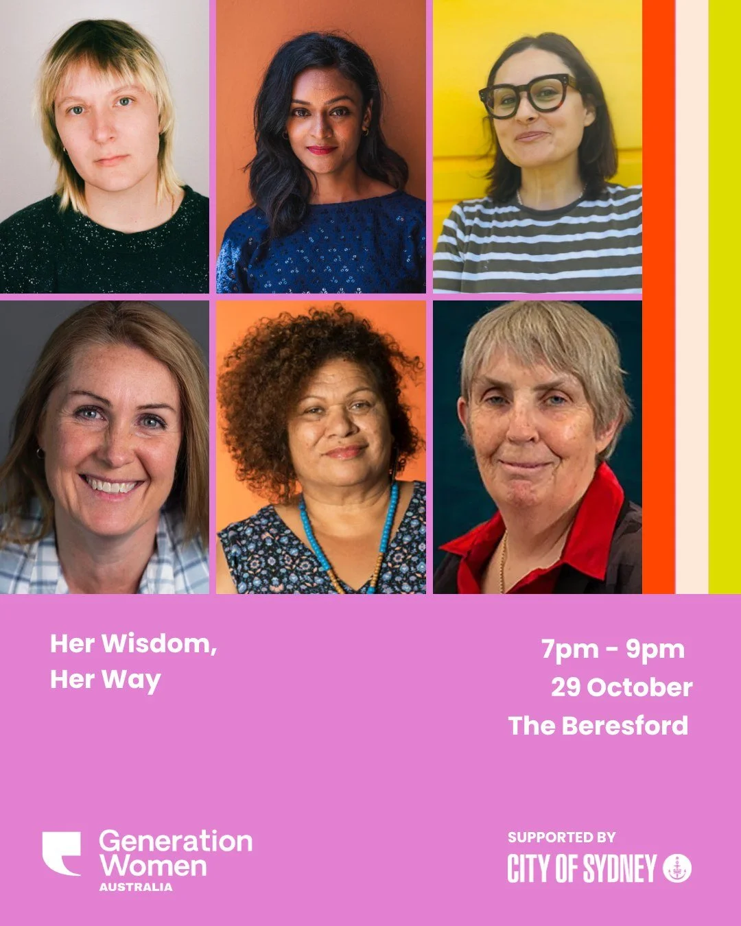 Sydney, something special is happening this October! 💫 

This month, both our Sydney and Melbourne shows shine a spotlight on Mental Health Awareness Month, and our Sydney theme &mdash; Her Wisdom, Her Way &mdash; honours the strength, resilience an