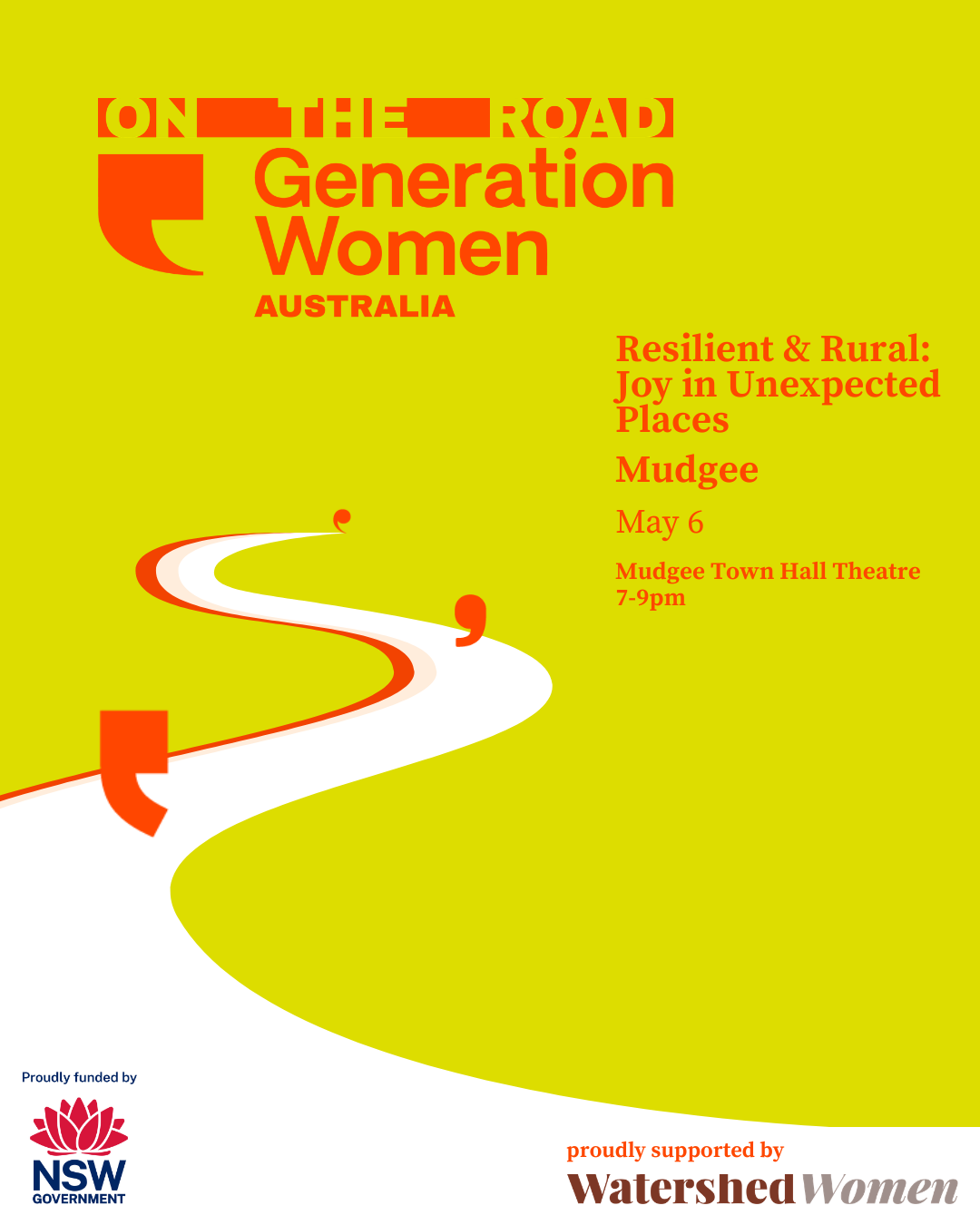 Generation Women Australia — On the Road: Mudgee