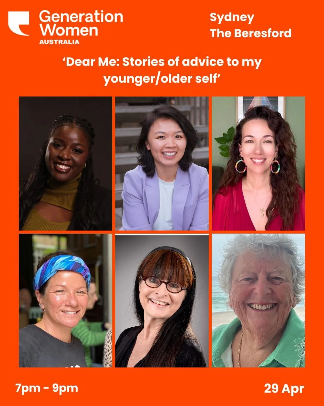 Hey Sydney - this one's for anyone who's ever written a letter they never sent. 💌

This month's theme is 'Dear Me: Stories of advice to my younger/older self.'

Six storytellers across six generations asking the questions we all carry: What do I wis