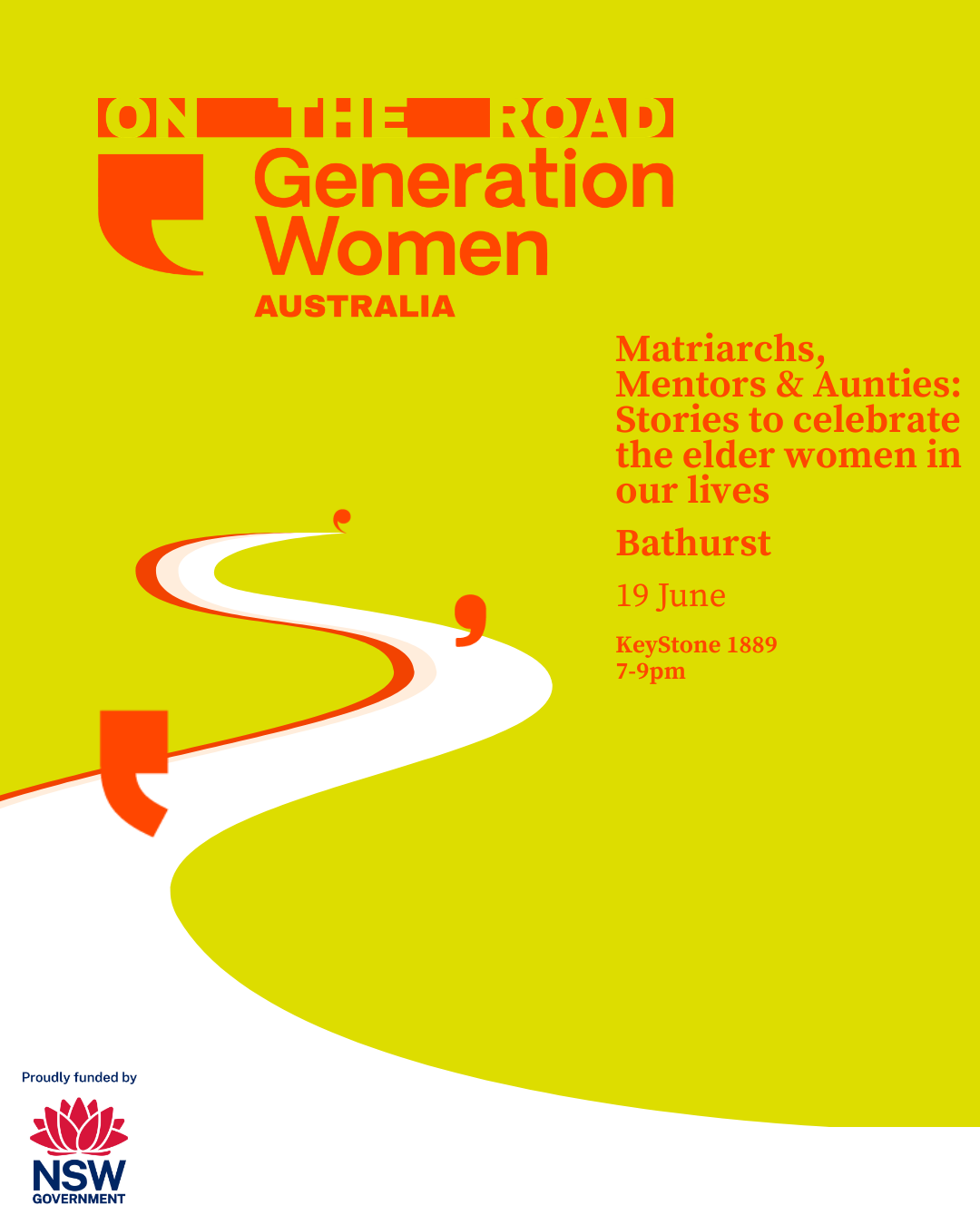 Generation Women Australia — On the Road: Bathurst