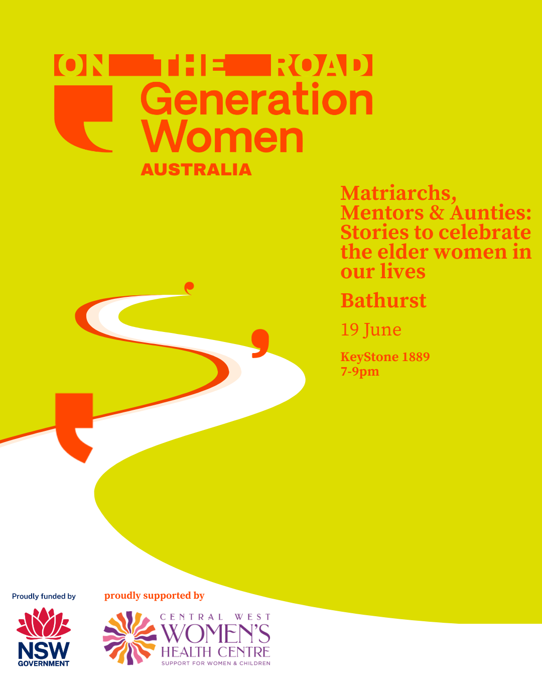 Generation Women Australia — On the Road: Bathurst