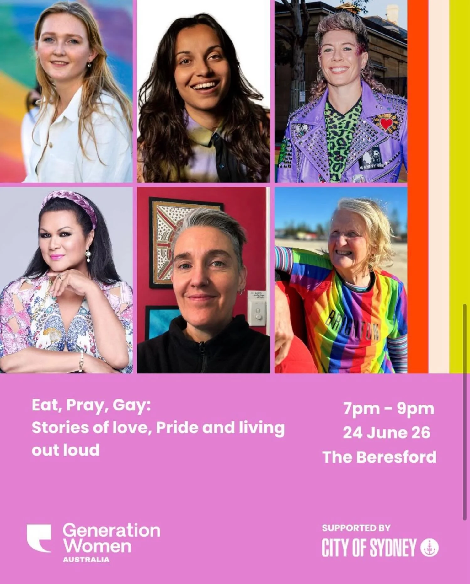 Pride is built on stories.

The stories we tell ourselves. The stories we inherit. The stories that help us find our people and understand who we are.

This month, we&rsquo;re bringing together six LGBTQIA+ storytellers from their 20s through to thei