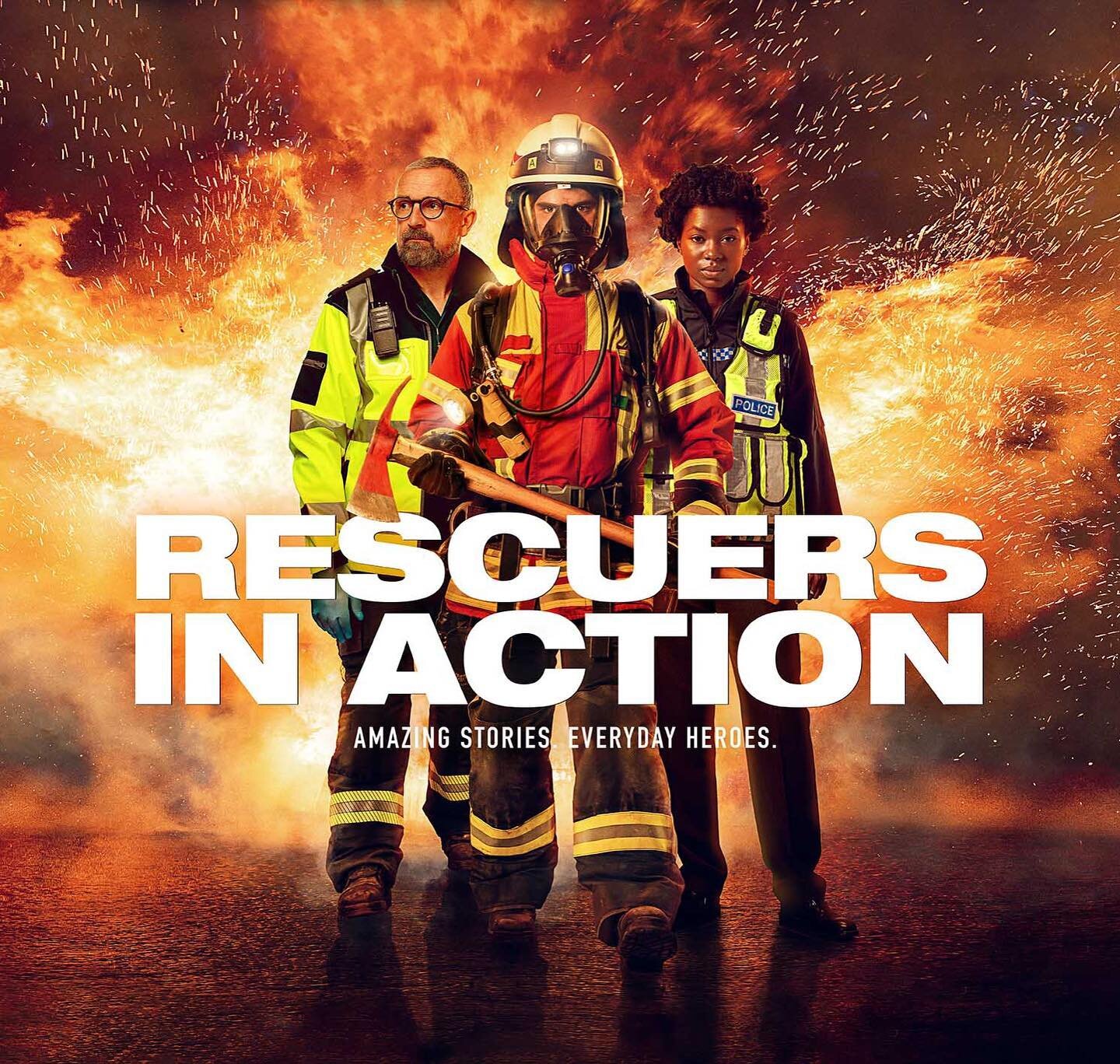 Our new key art for constructed reality tv series Rescuers in Action

#constructedreality #tvseries #tvseriesaddict #all3media #all3mediainternational #keyartdesign #keyart #graphicdesign #design #tvmarketing