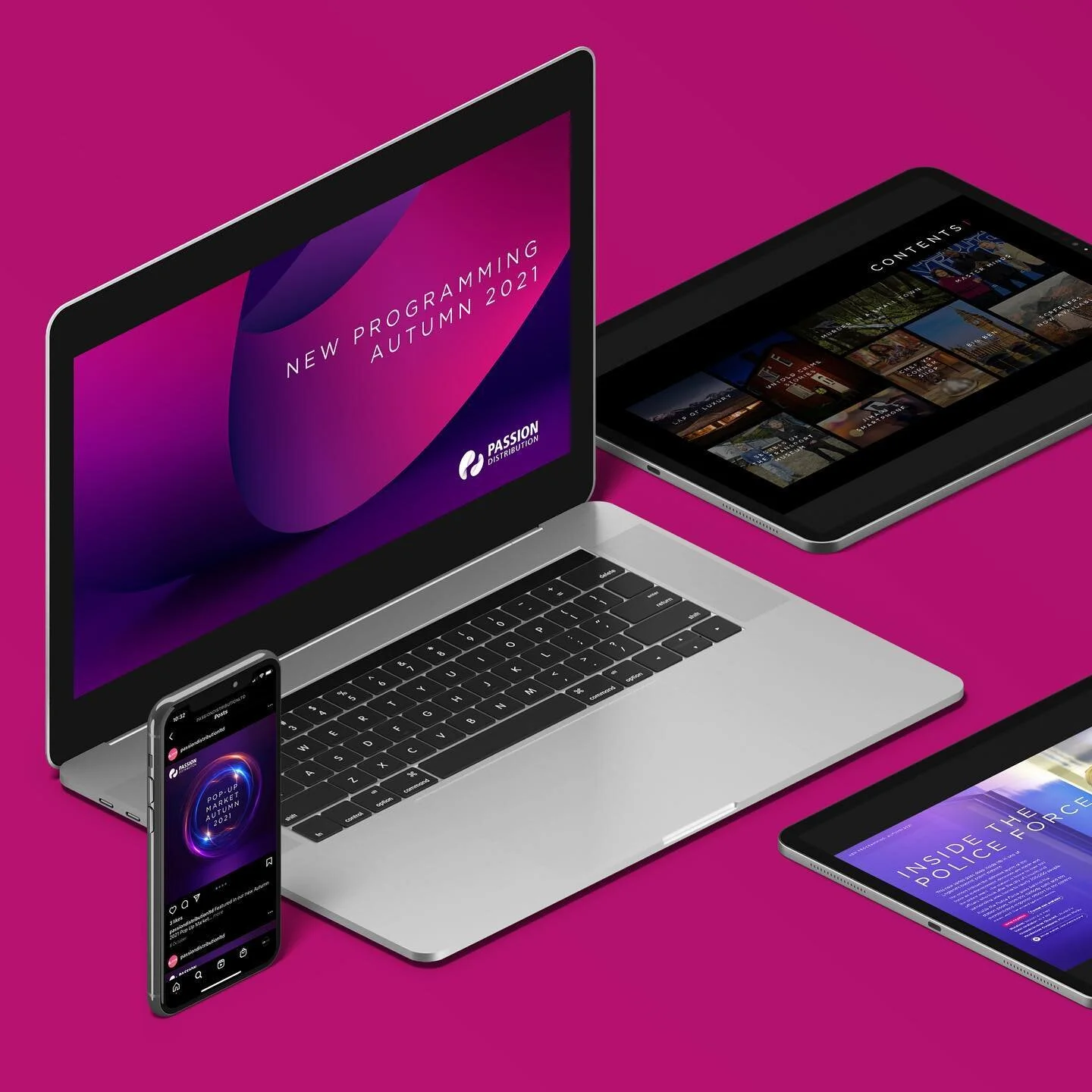 Since the pandemic we&rsquo;ve seen a shift from printed materials and face-to-face meetings to digital media and Zoom calls. LCD was asked to create new ways to engage Passion&rsquo;s buyers and promote their new content, from digital catalogues to 