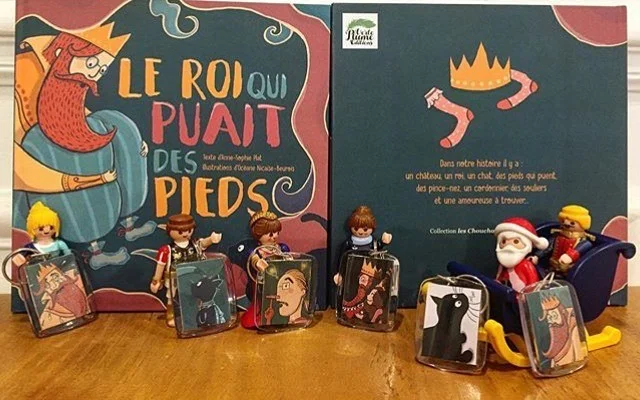 Dédicace d' @annesophieplat et moi-même ce samedi 16 novembre à 16h à la  @librairieleschampsmagnetiques (80 rue du rendez-vous) Veneeeez ! #leroiquipuaitdespieds #roi #dedidace #librairie #albumjeunesse #histoire #conte #l