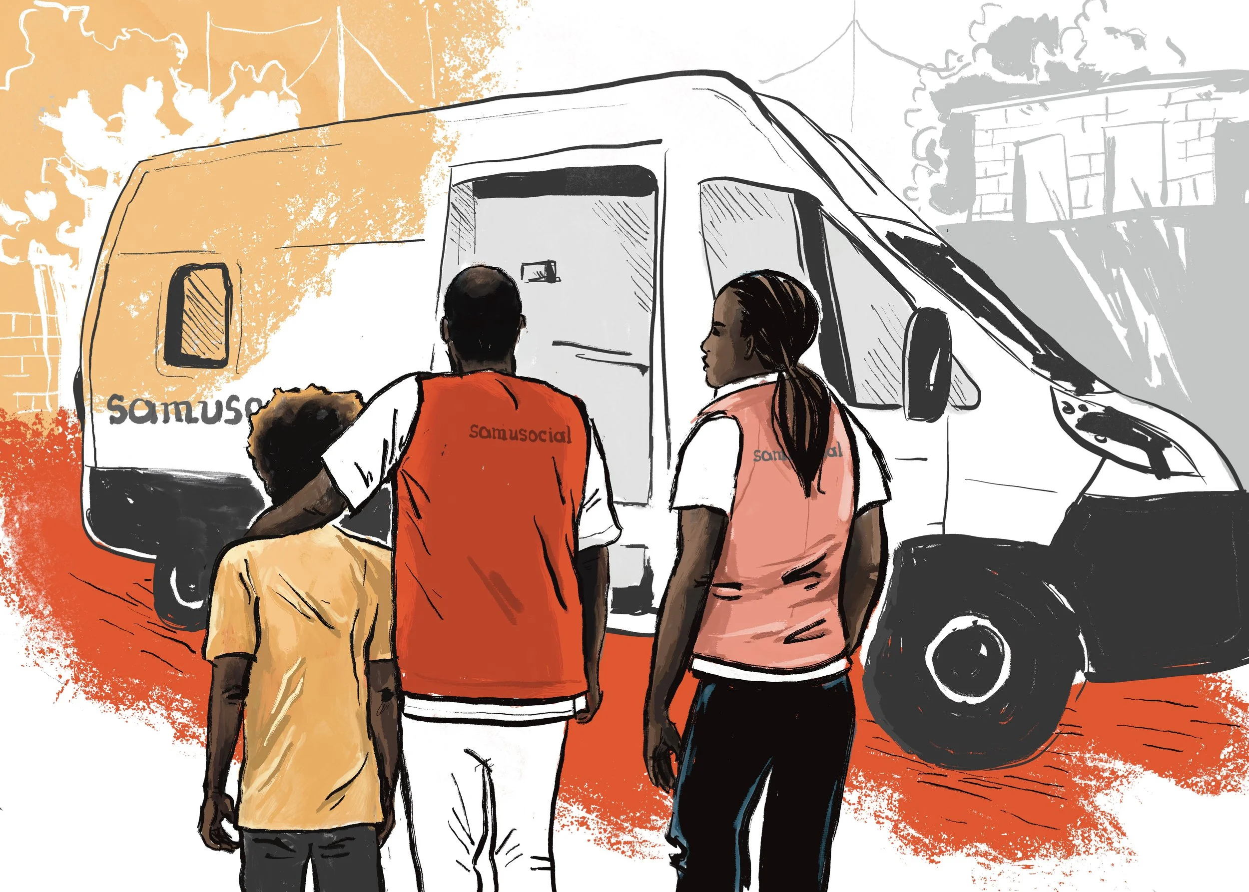 Illustration maraude 