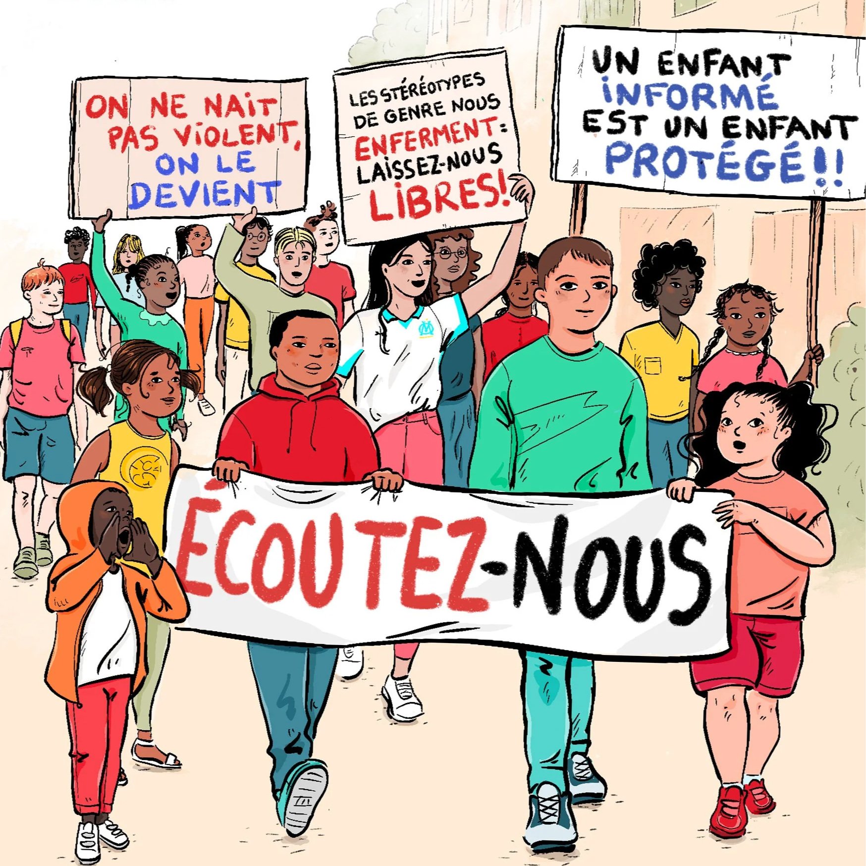 Illustration couverture • Planning Familial 13