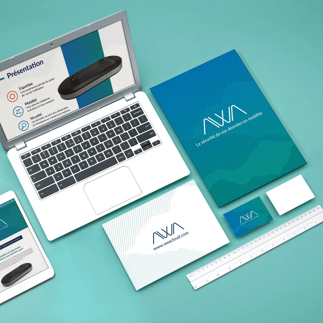 Identité de marque & charte graphique • Micro-serveur connecté