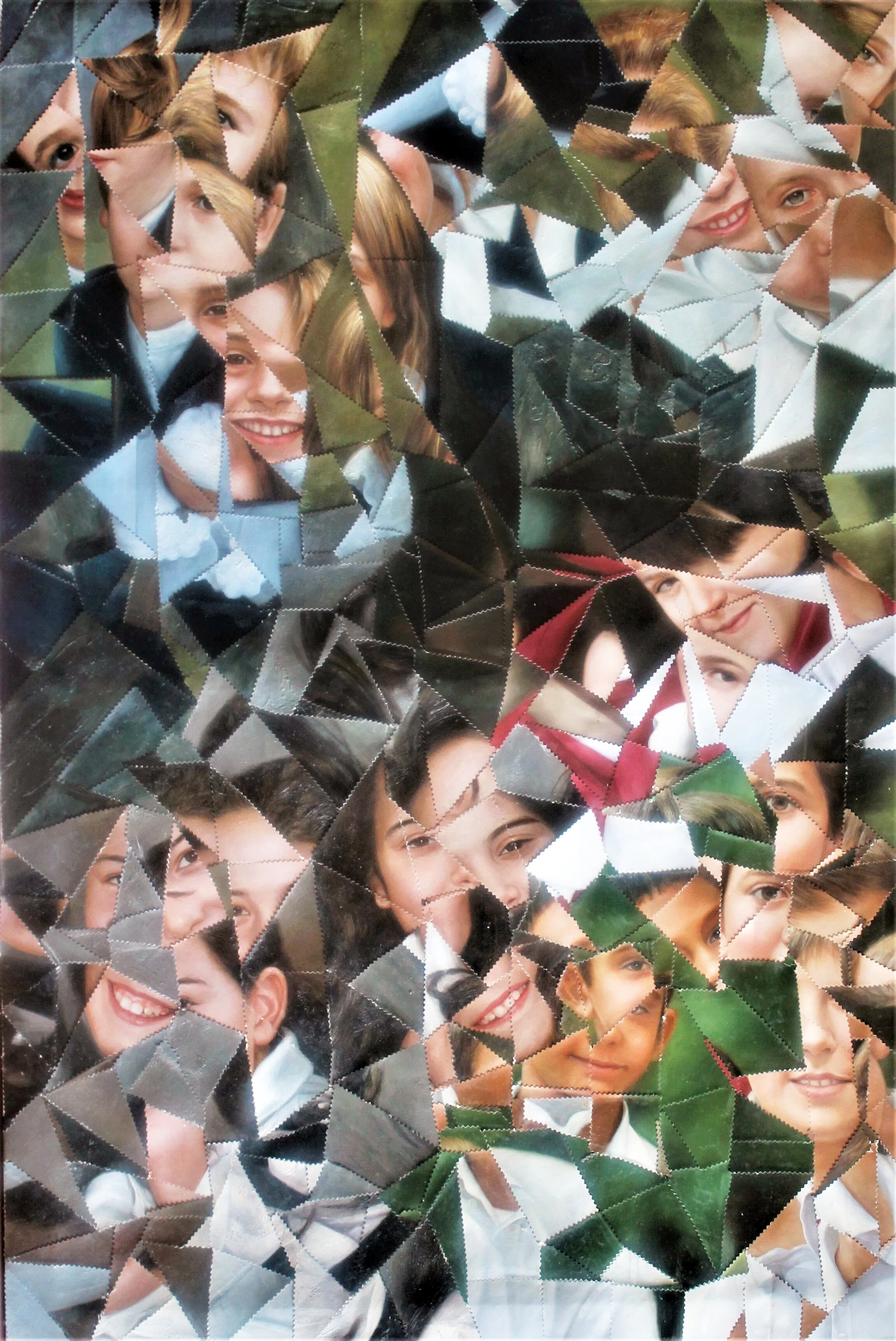 Scomposizione d'immagine 4 ,anno 2018.