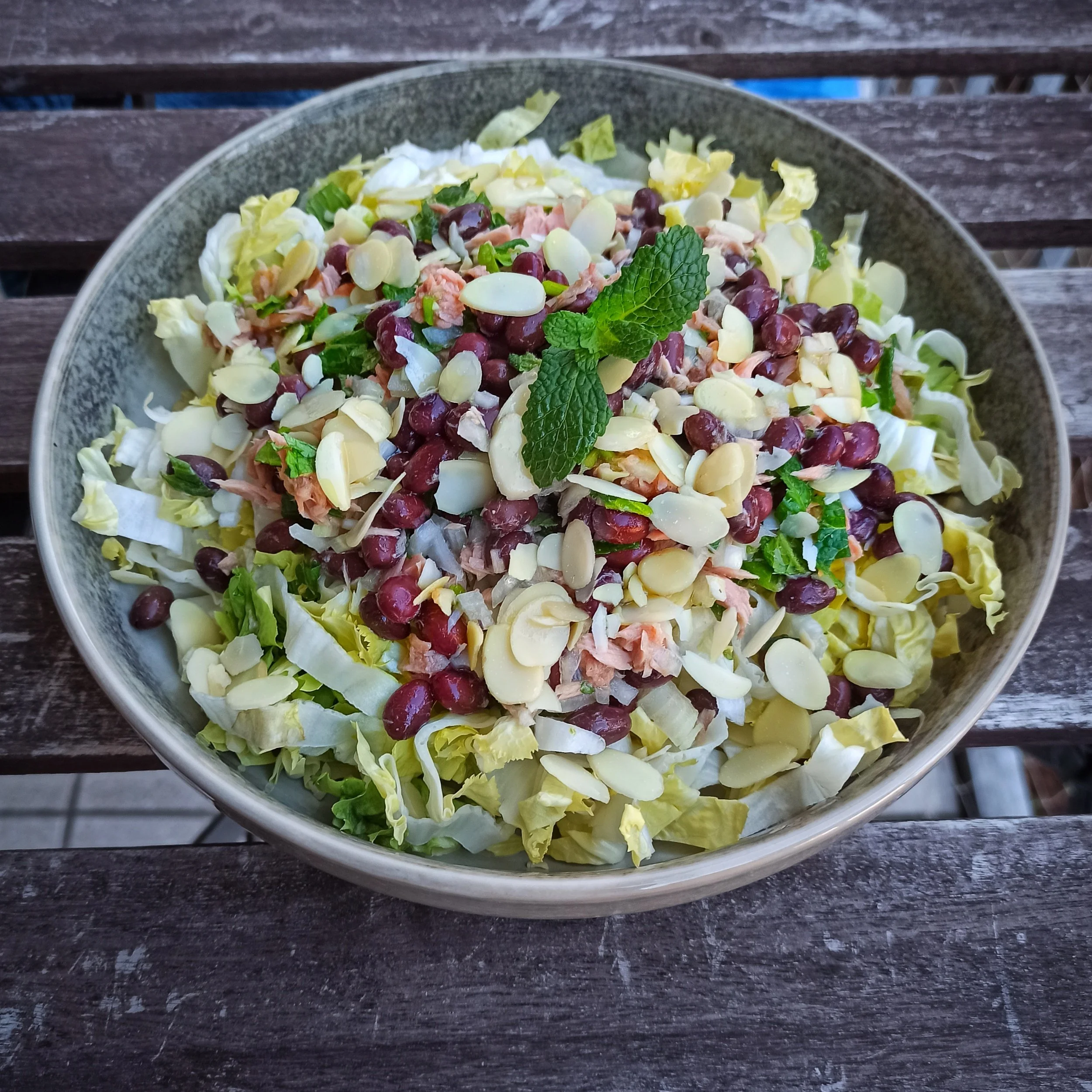 Schneller Thunfischsalat mit Minze