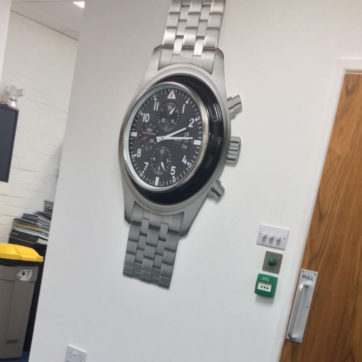 Printed Wall Watch