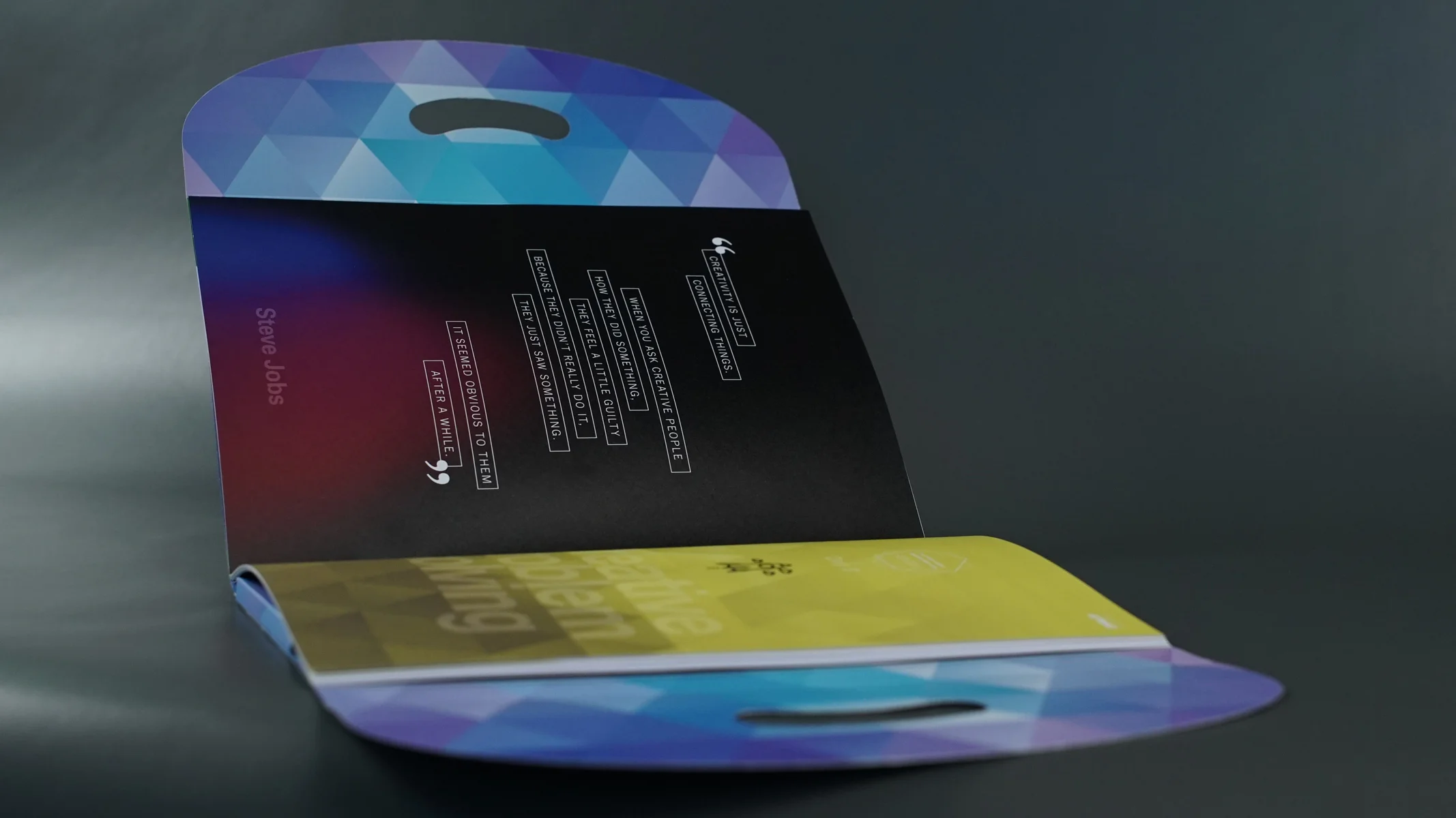 Die Cut Booklet