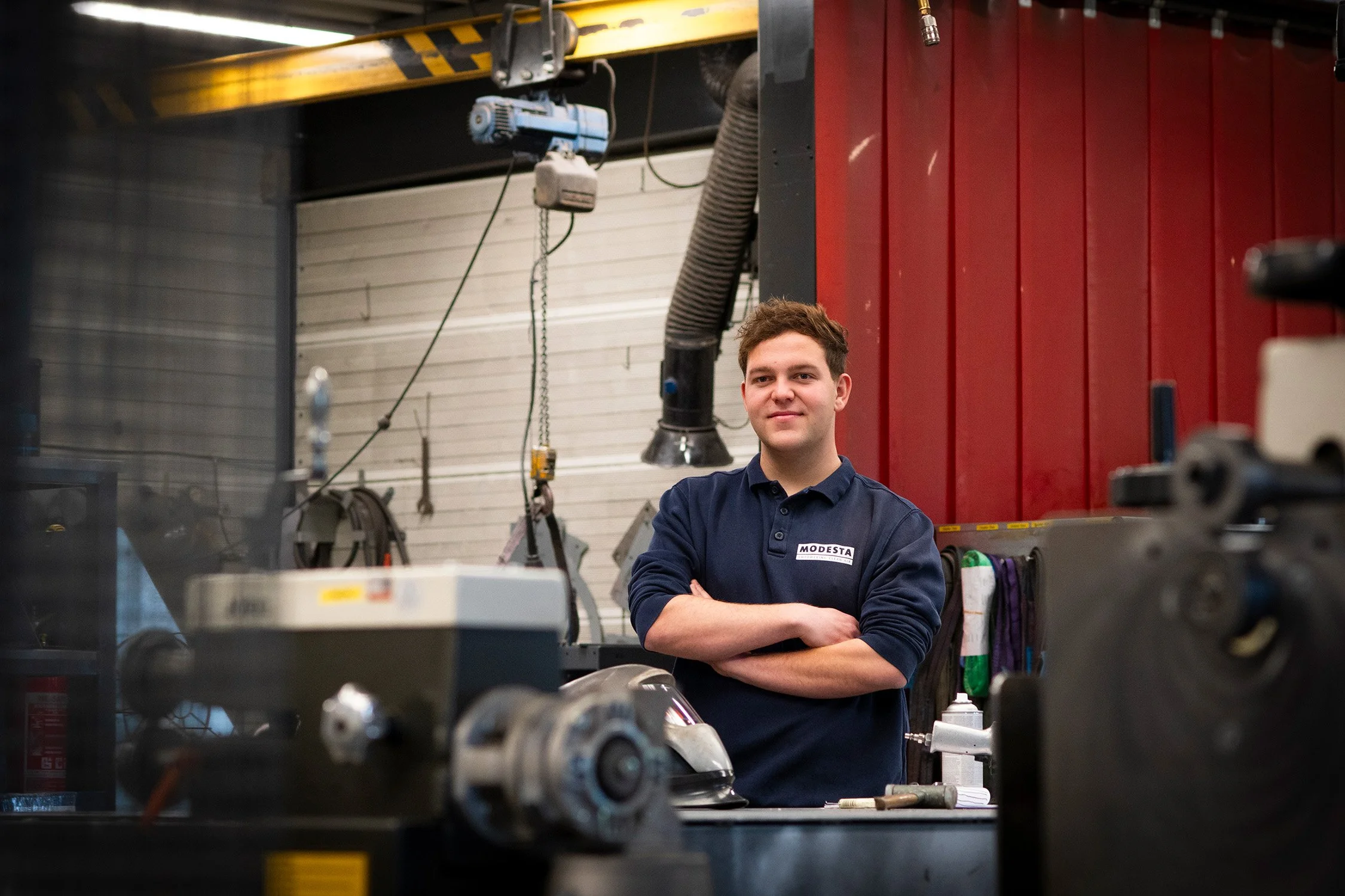 Voorman Nick van Drie: ‘Bij Modesta krijg ik kansen, ondanks mijn jonge leeftijd’