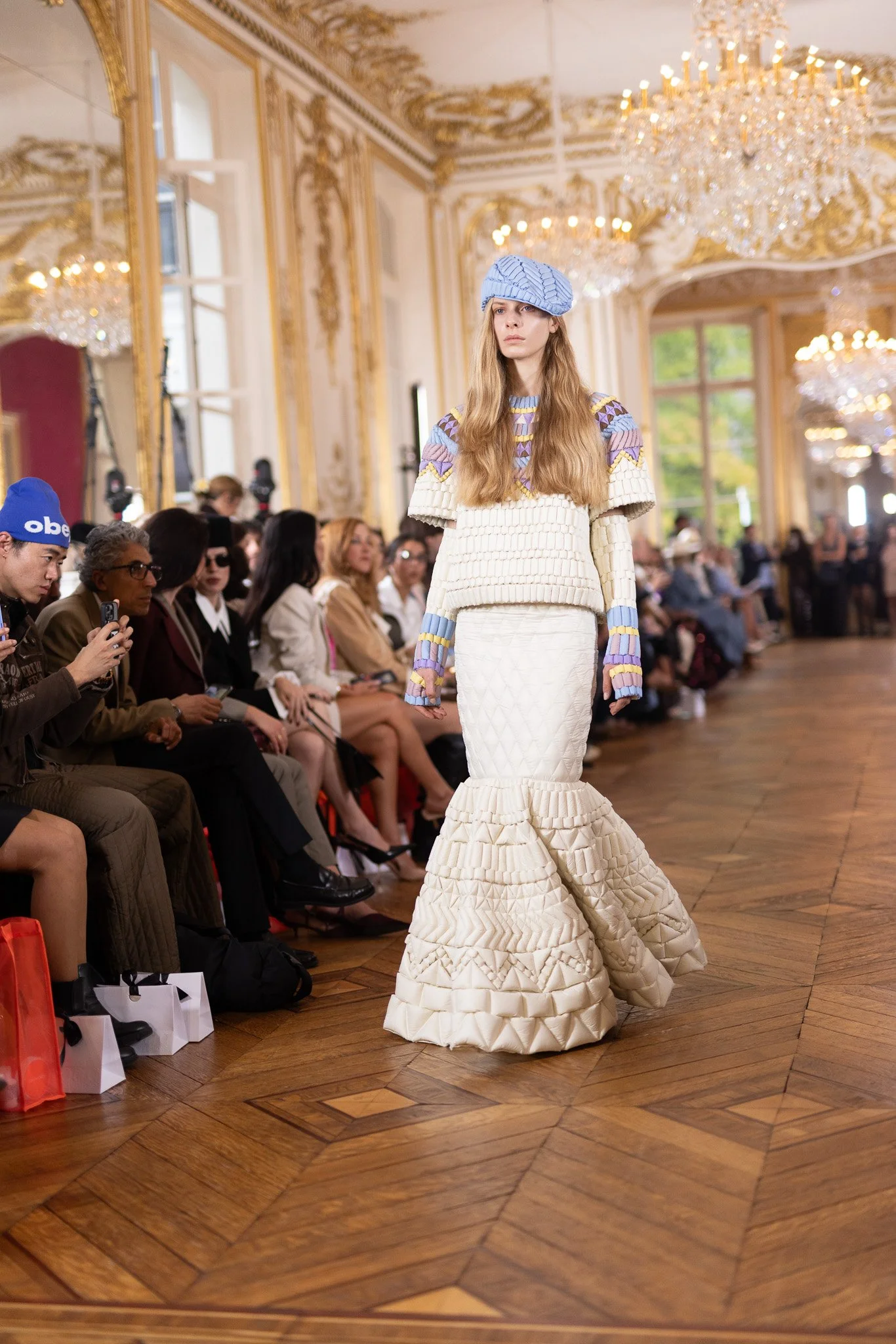 Professionelle Fotografie eines Mode-Laufstegs